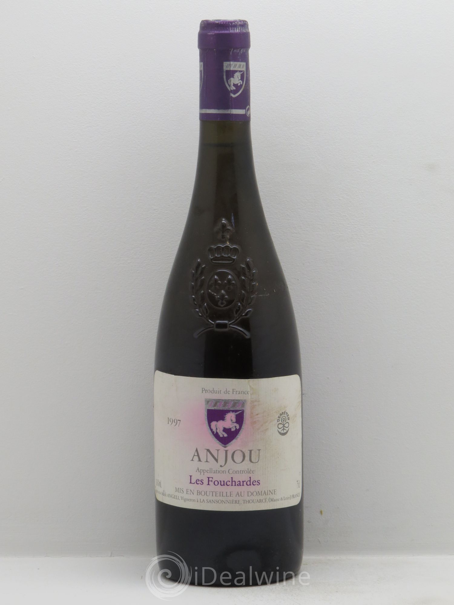 Anjou Les Fourchades - Mark Angeli 1997 - Posten von 1 Flasche - 0
