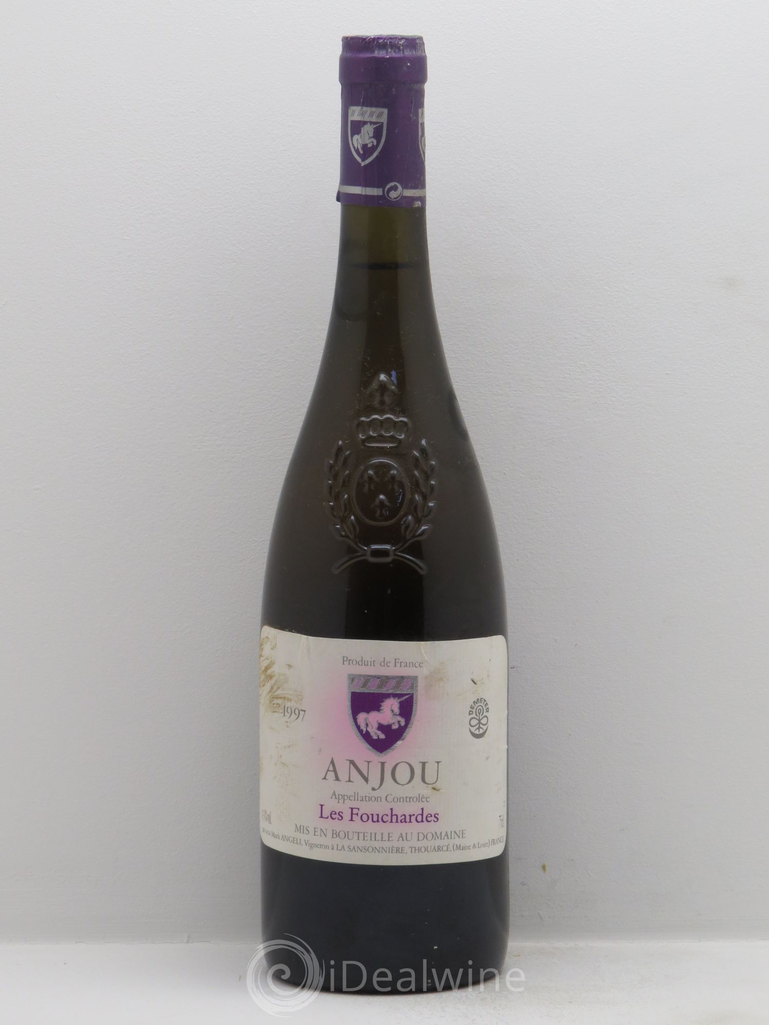 Anjou Les Fourchades - Mark Angeli 1997 - Posten von 1 Flasche - 0