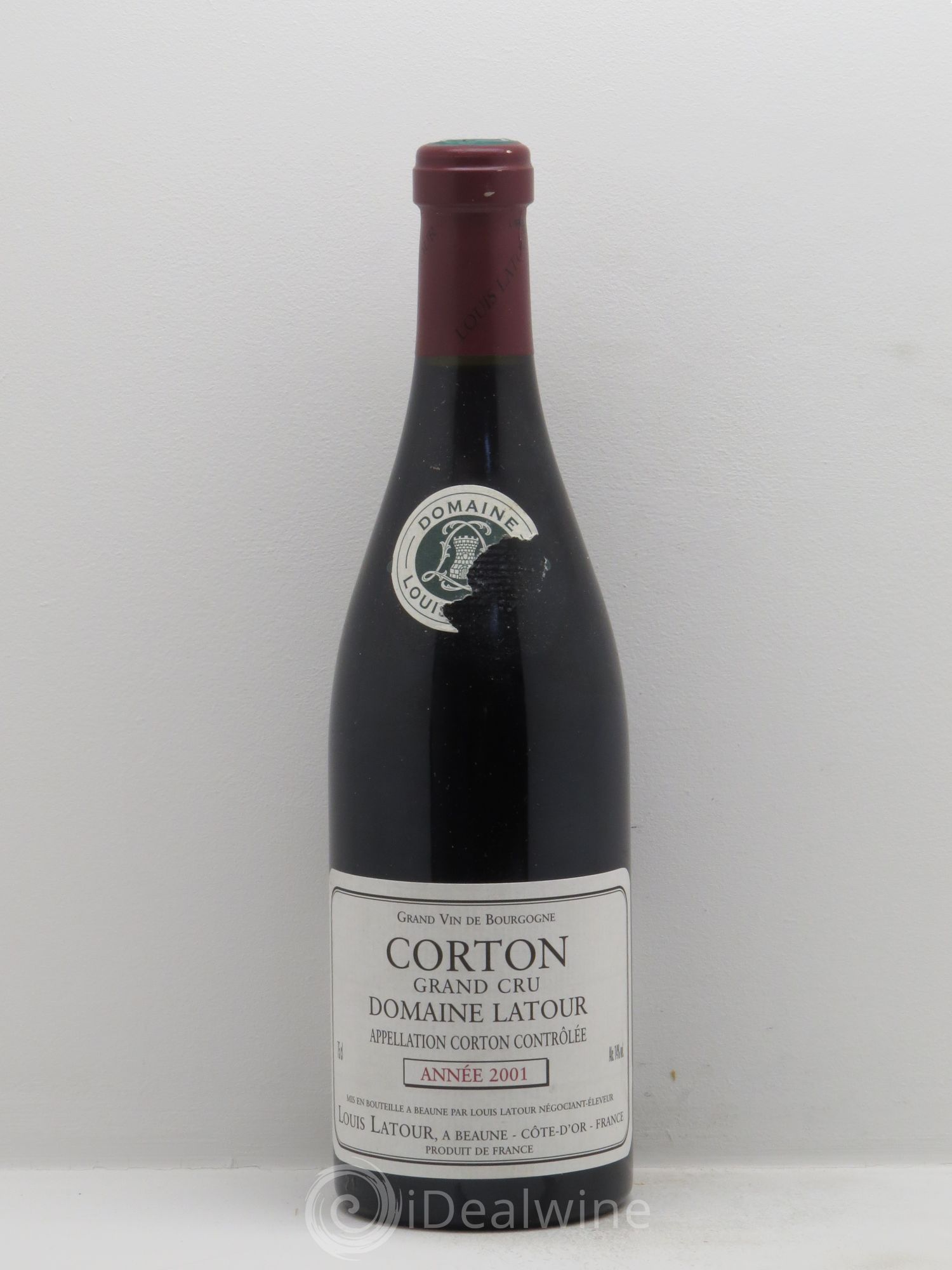 Corton Grand Cru 2001 - Lot de 1 bouteille - 0