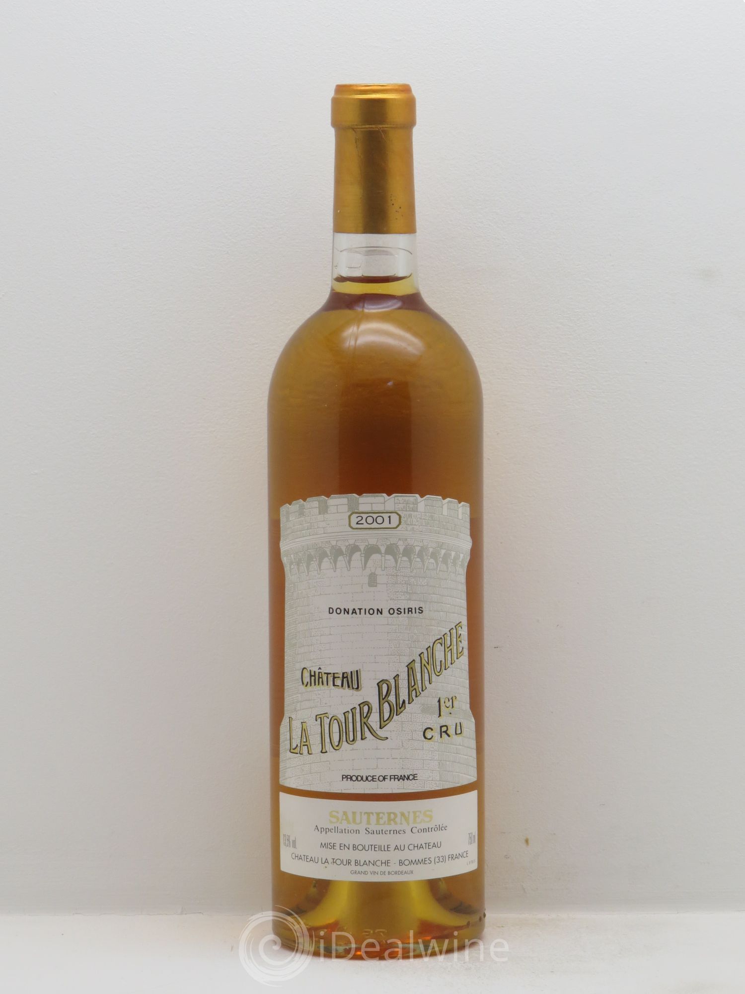 Château la Tour Blanche 1er Grand Cru Classé 2001 - Lotto di 1 bottiglia - 0
