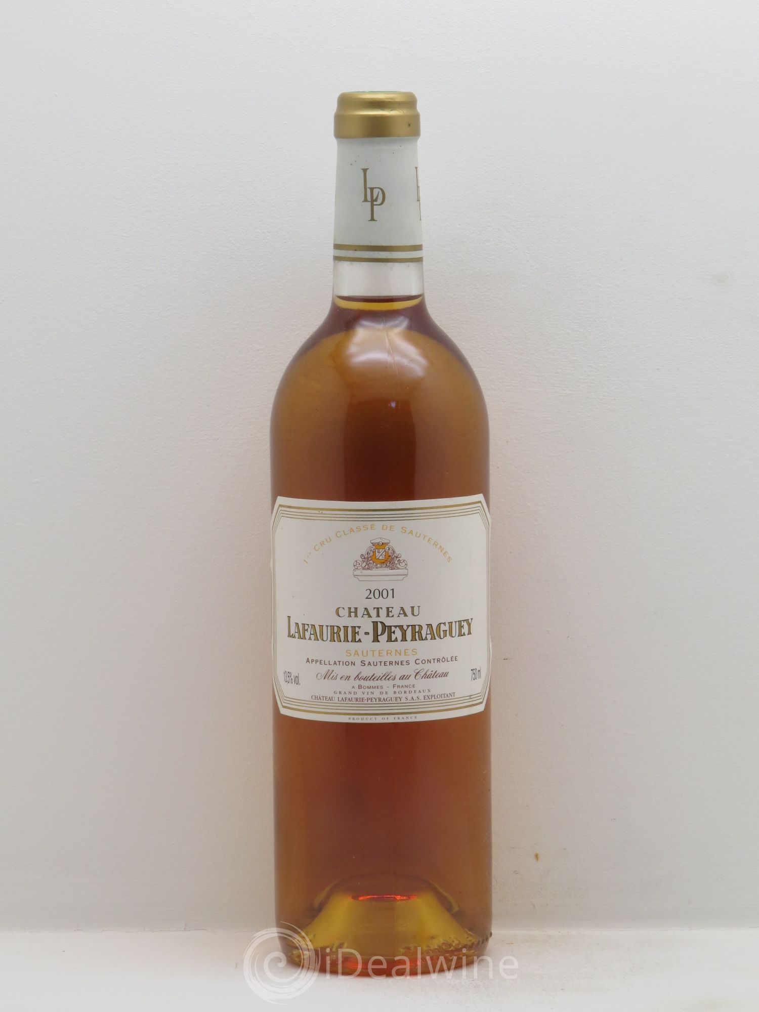 Château Lafaurie-Peyraguey 1er Grand Cru Classé 2001 - Lotto di 1 bottiglia - 0