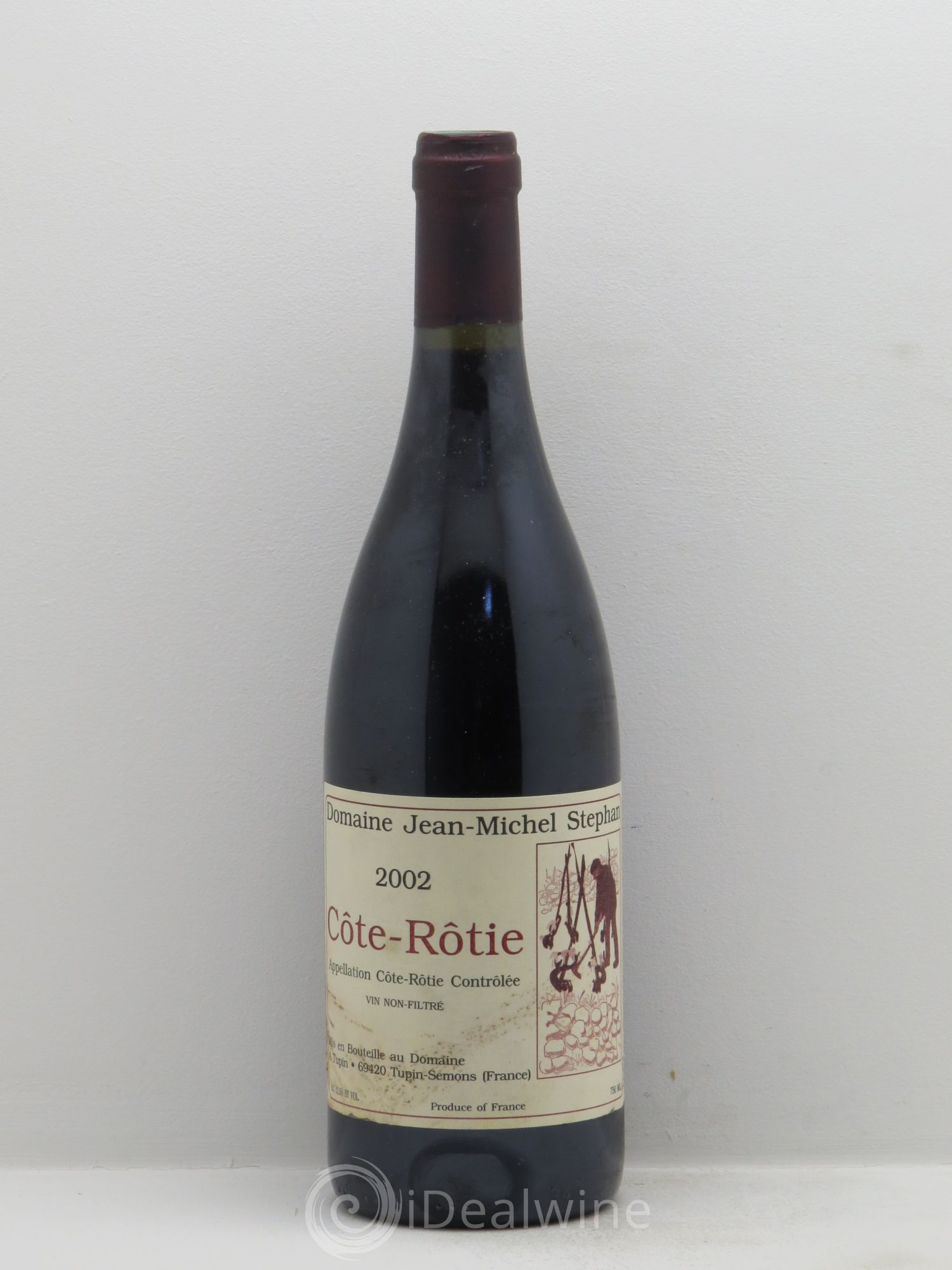 Côte-Rôtie Jean-Michel Stephan 2002 - Lot de 1 bouteille - 0