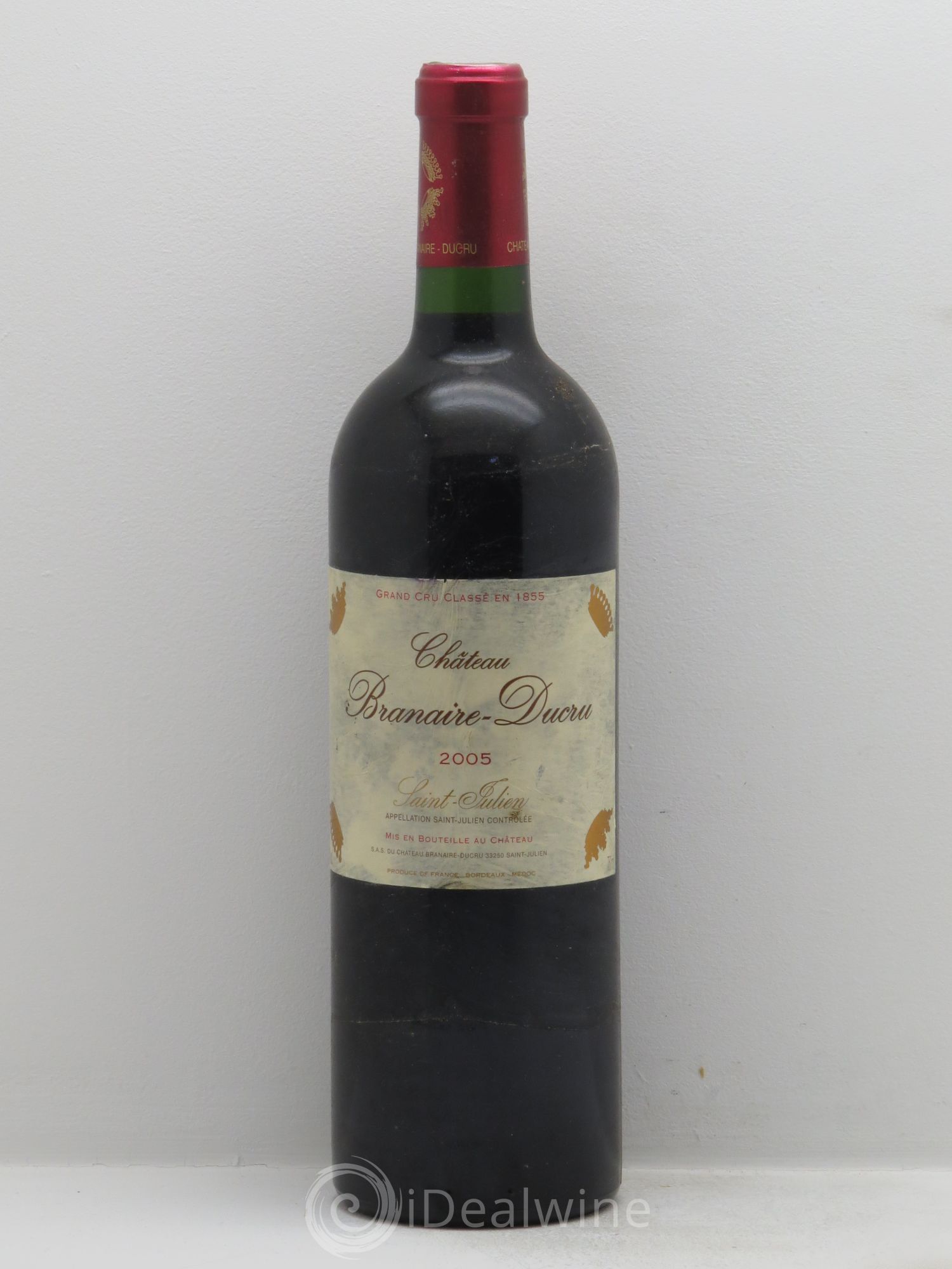 Château Branaire Ducru 4ème Grand Cru Classé 2005 - Lot de 1 bouteille - 0