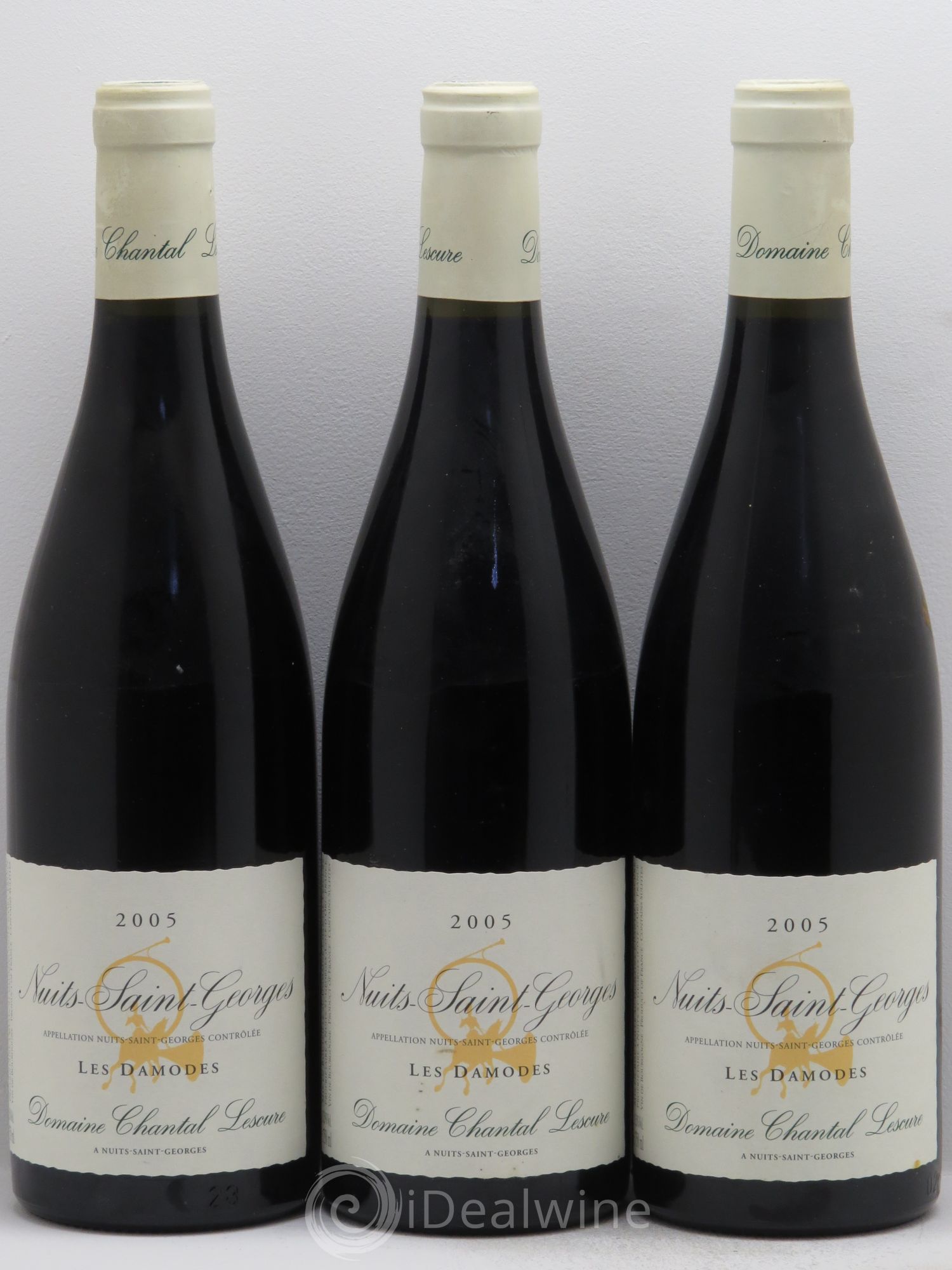 Nuits-Saint-Georges Les Damodes Chantal Lescure 2005 - Posten von 3 Flaschen - 0
