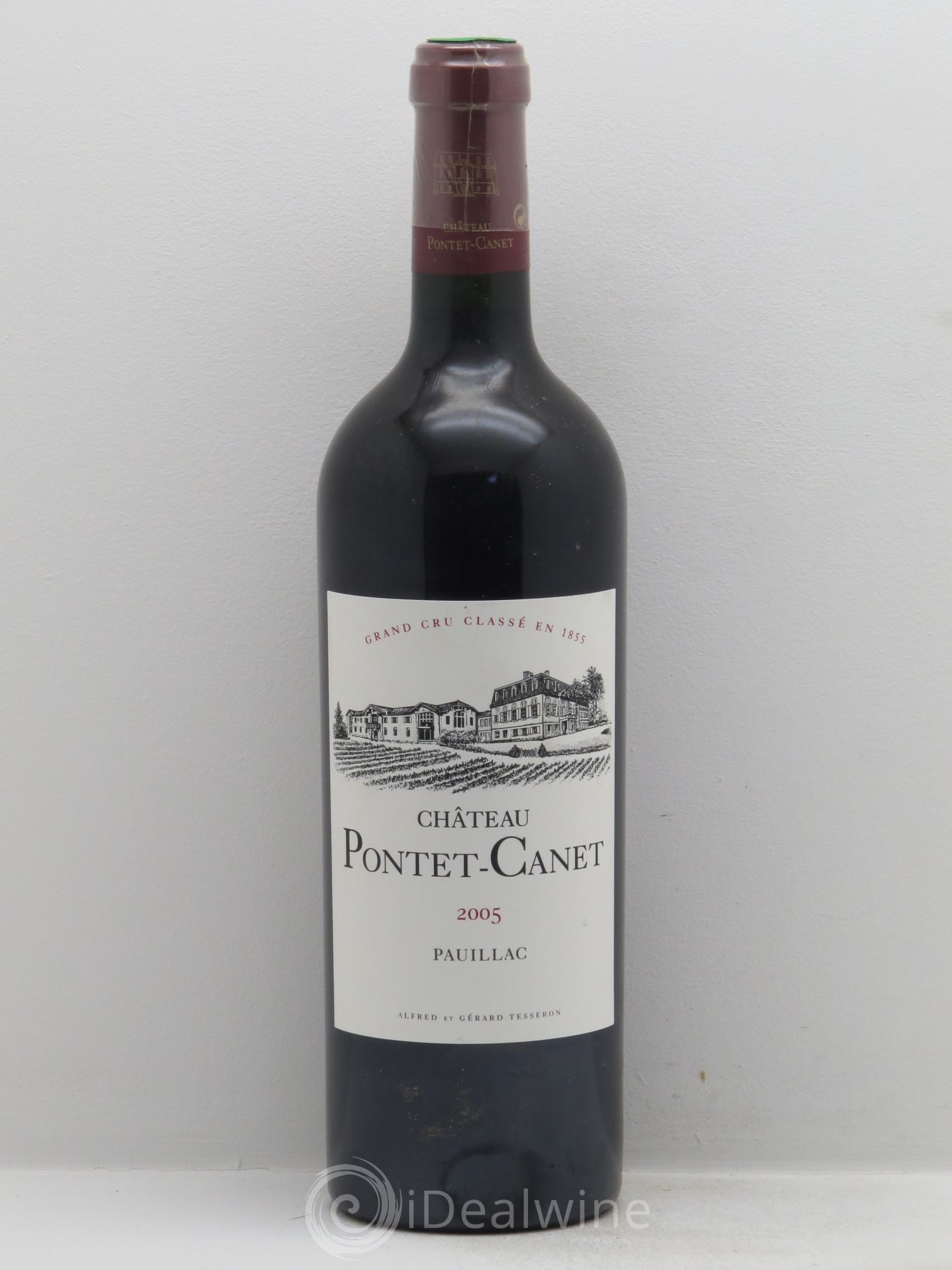 Château Pontet Canet 5ème Grand Cru Classé 2005 - Lot de 1 bouteille - 0