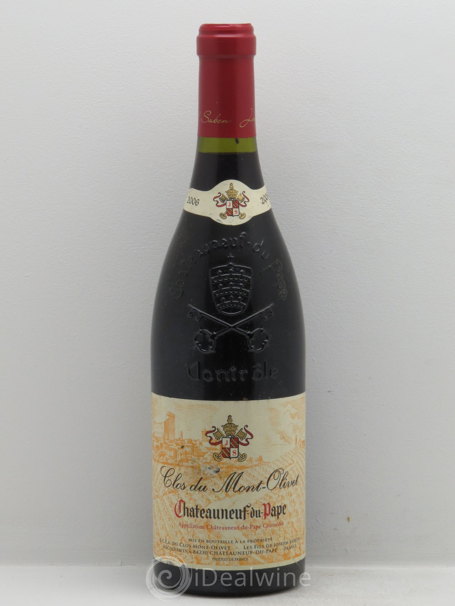 Châteauneuf-du-Pape Clos du Mont-Olivet 2006 - Lot de 1 bouteille - 0