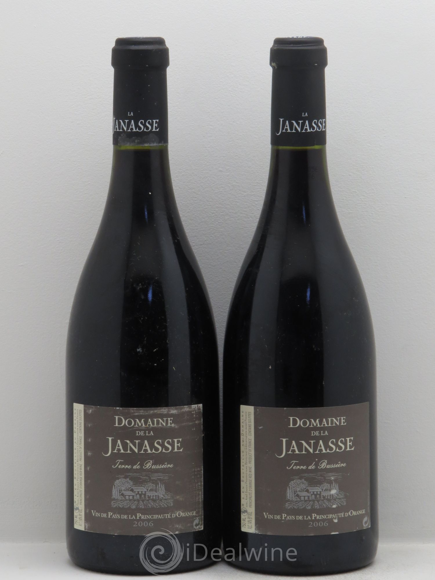 Rhône Terre de Bussière Domaine de la Janasse (sans prix de réserve) 2006 - Posten von 2 Flaschen - 0