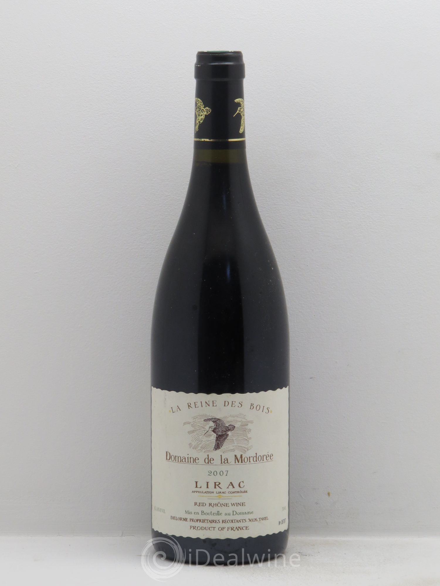 Lirac Cuvée Reine des Bois La Mordorée (Domaine de) 2007 - Lot de 1 bouteille - 0