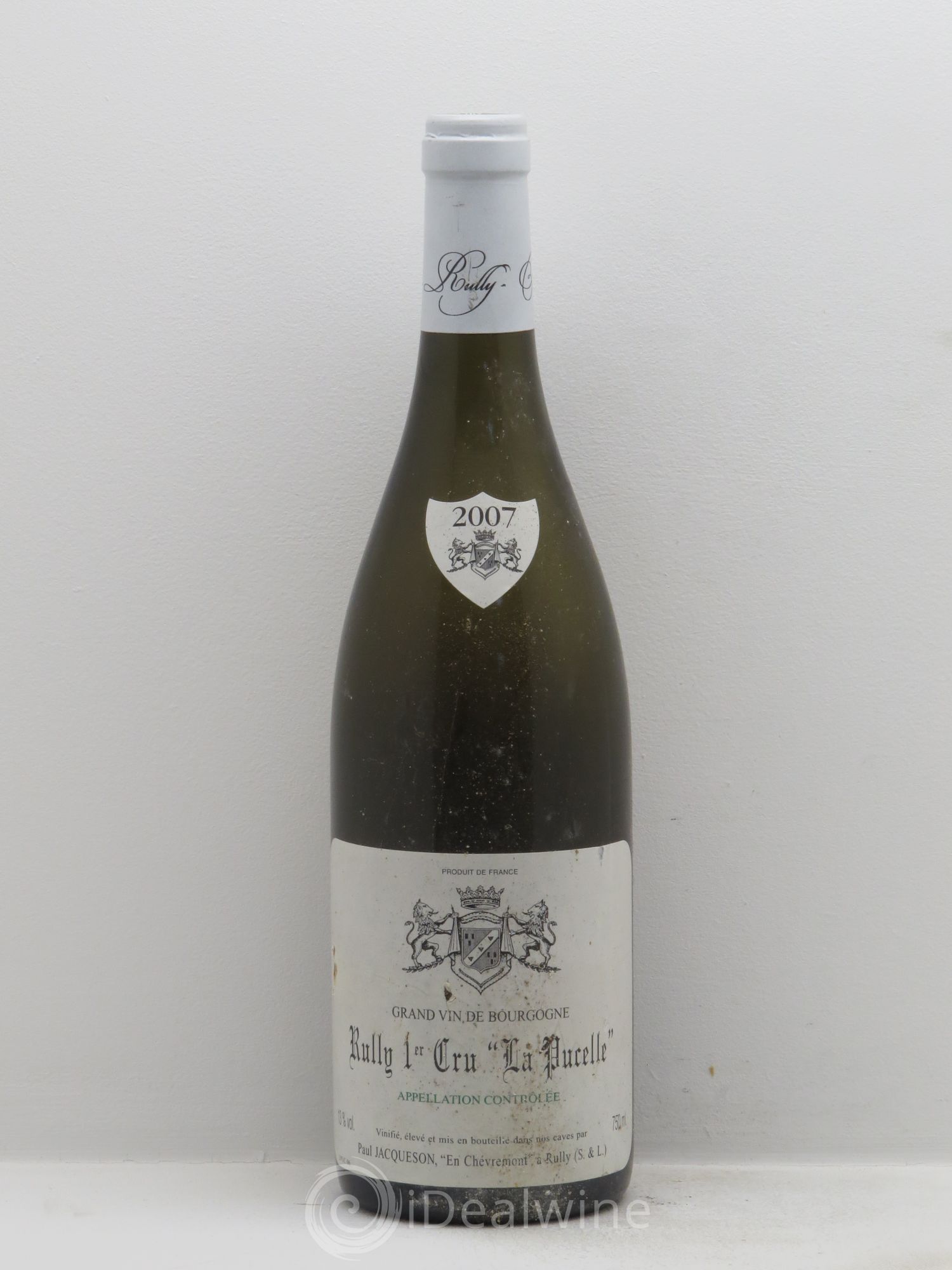 Rully 1er Cru La Pucelle Paul & Marie Jacqueson 2007 - Lot de 1 bouteille - 0