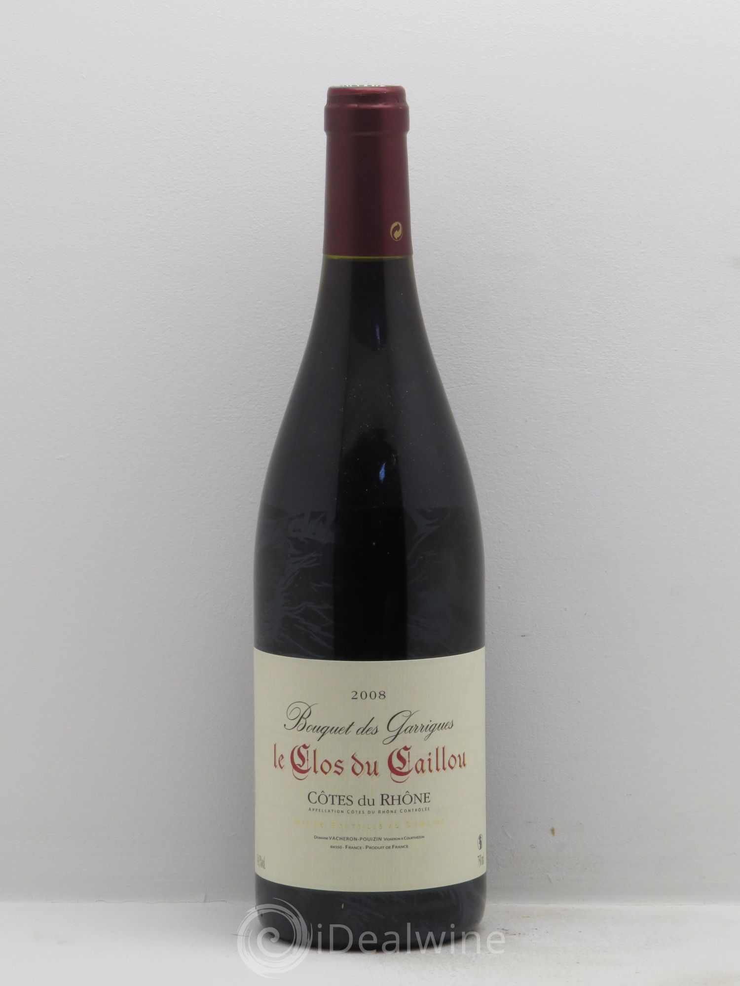 Côtes-du-Rhône Le Clos du Caillou Bouquet des Garrigues 2008 - Posten von 1 Flasche - 0