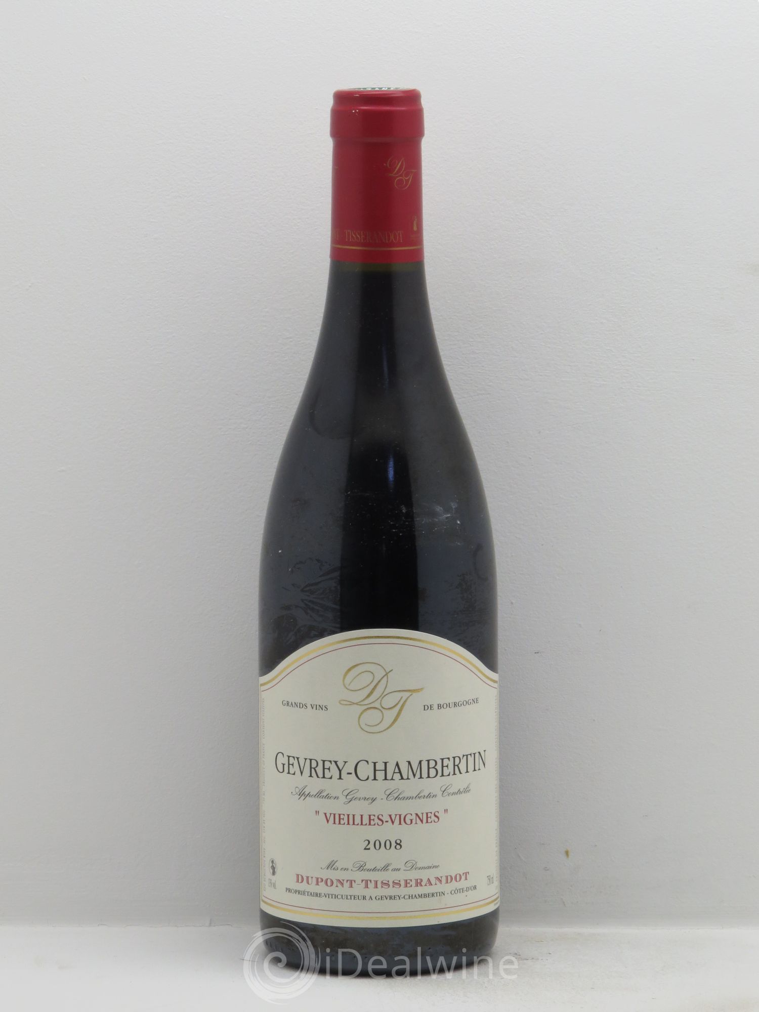 Gevrey-Chambertin Dupont-Tisserandot (Domaine) Vieilles Vignes 2008 - Lot de 1 bouteille - 0