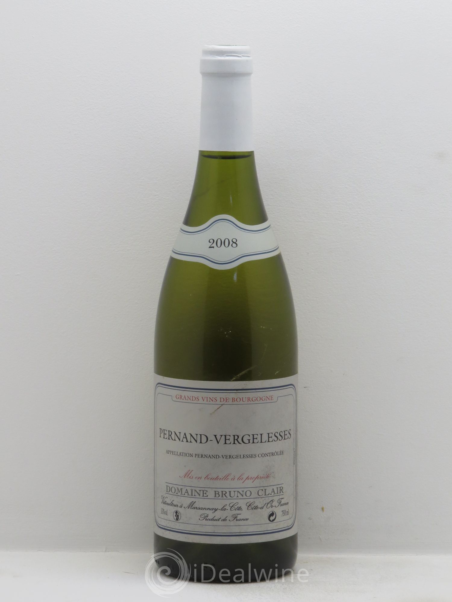 Pernand-Vergelesses Bruno Clair 2008 - Posten von 1 Flasche - 0