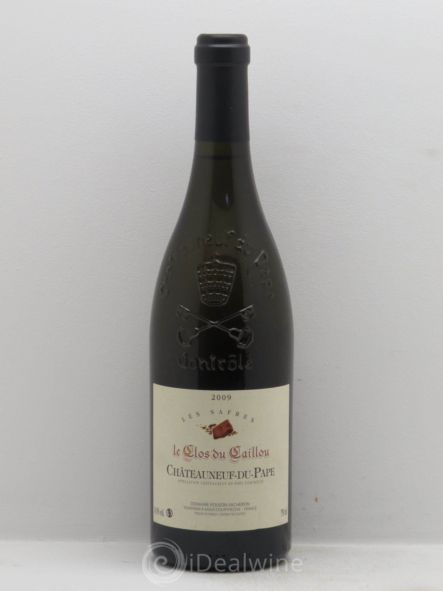 Châteauneuf-du-Pape Les Safres Le Clos du Caillou 2009 - Posten von 1 Flasche - 0