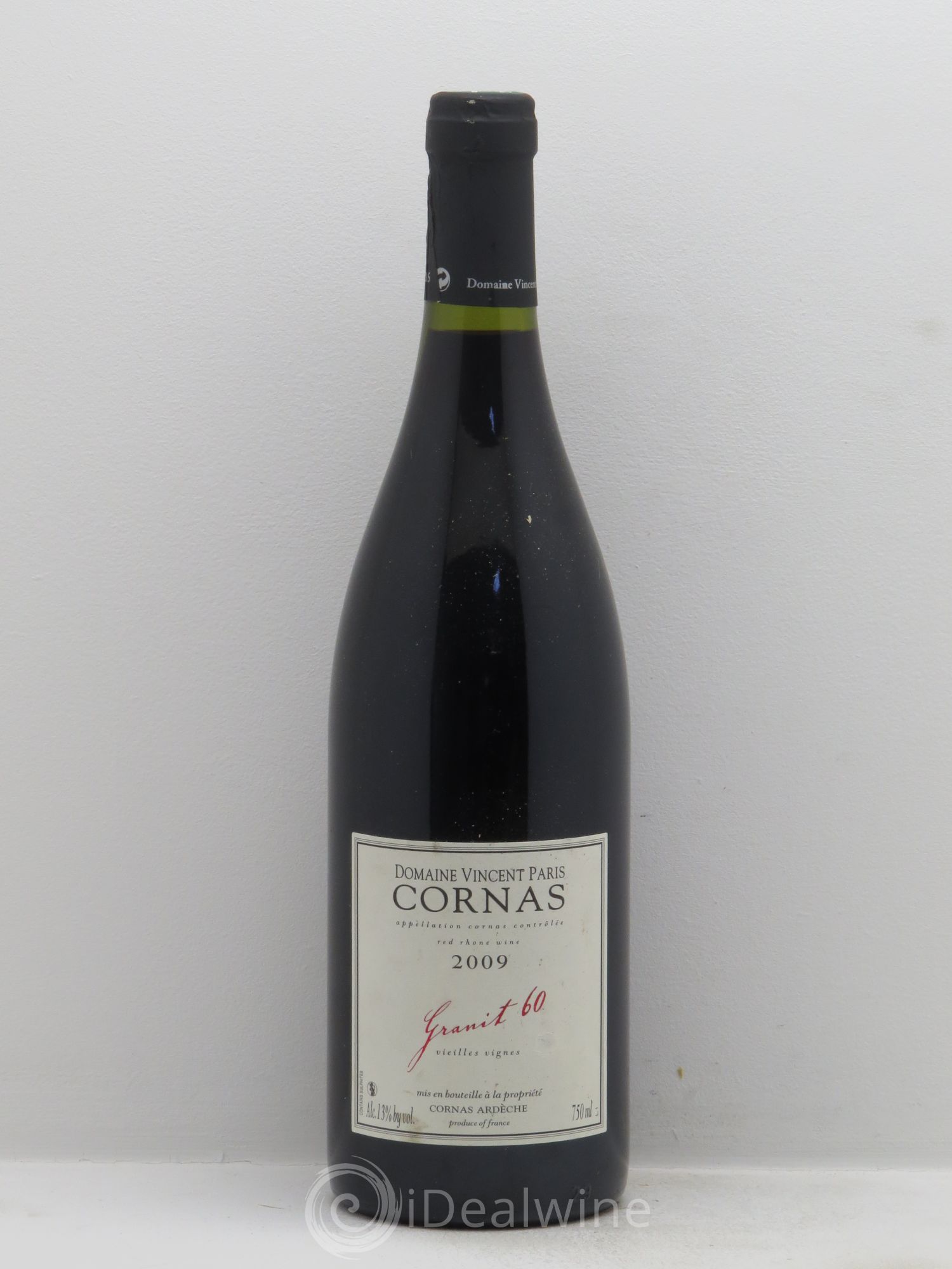Cornas Granit 60 Vieilles Vignes Vincent Paris 2009 - Posten von 1 Flasche - 0