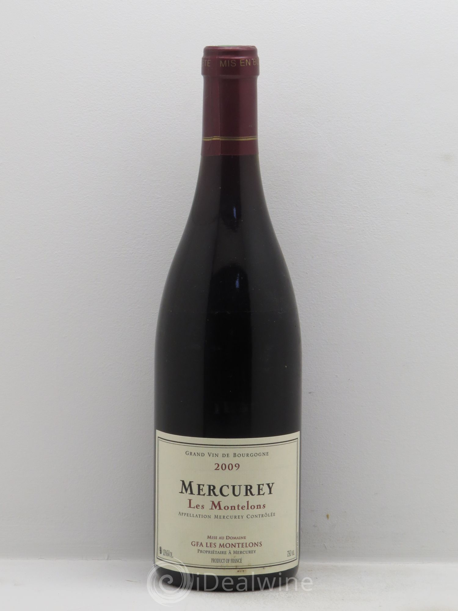 Mercurey Les Montelons Domaine Les Montelons 2009 - Posten von 1 Flasche - 0