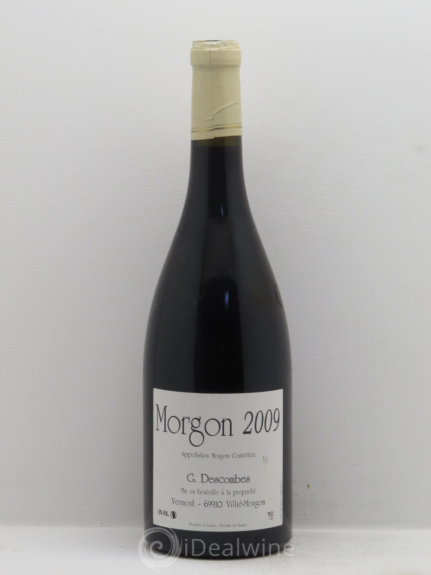 Morgon Vieilles vignes Georges Descombes (Domaine) 2009 - Lot de 1 bouteille - 0