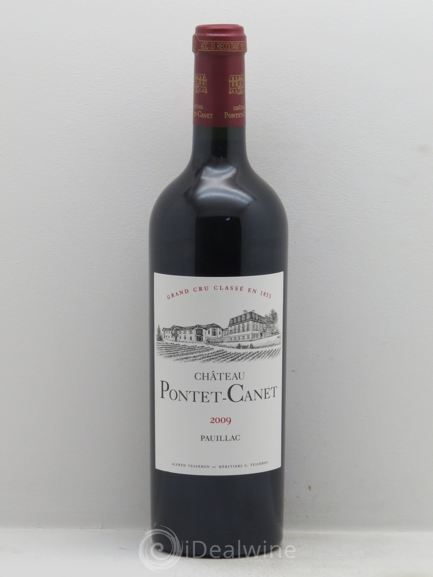 Château Pontet Canet 5ème Grand Cru Classé 2009 - Lot de 1 bouteille - 0