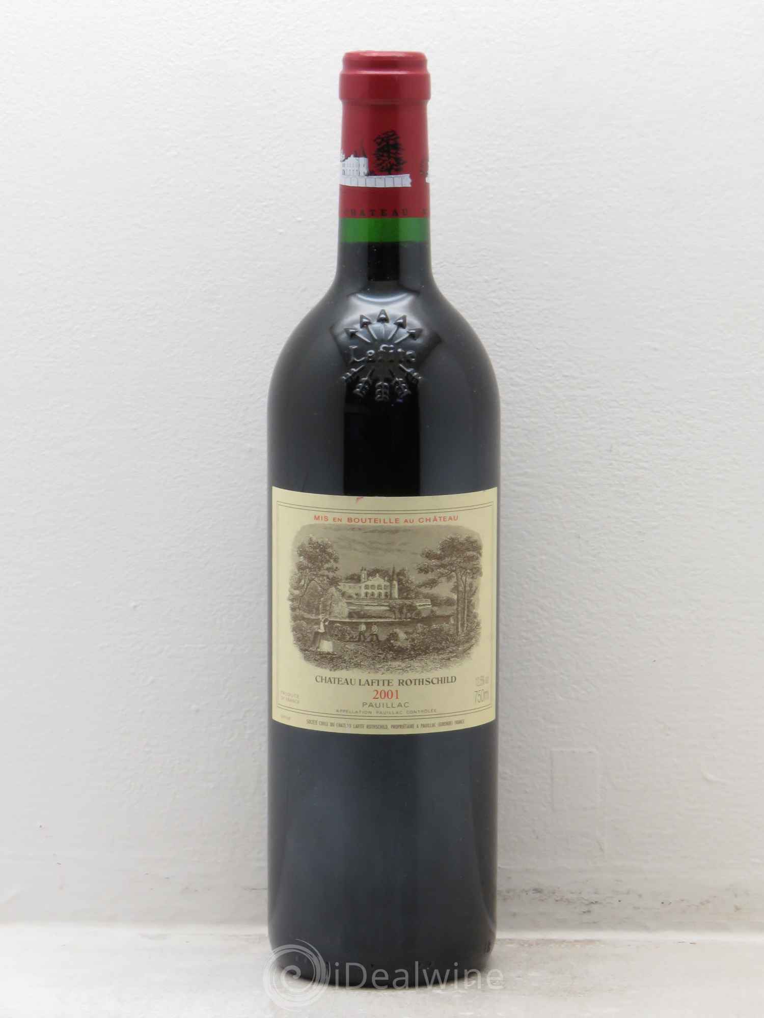 Château Lafite Rothschild 1er Grand Cru Classé 2001 - Lot de 1 bouteille - 0