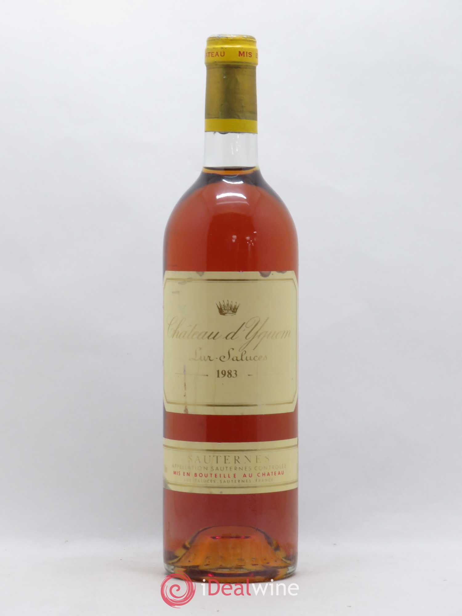 Château d' Yquem 1er Cru Classé Supérieur 1983 - Lotto di 1 bottiglia - 0
