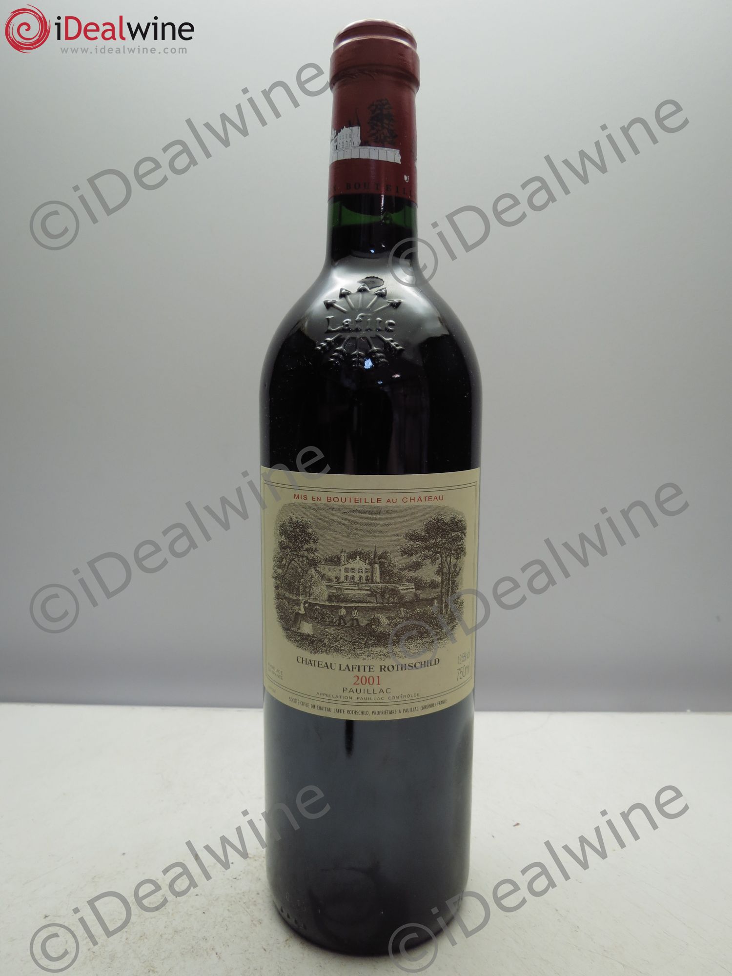 Château Lafite Rothschild 1er Grand Cru Classé 2001 - Lot de 1 bouteille - 0
