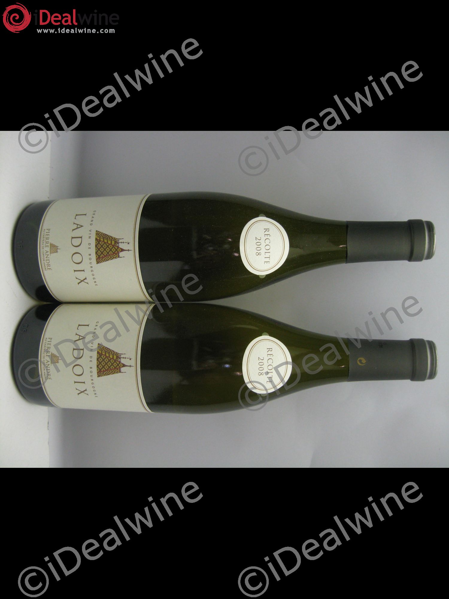 Ladoix Pierre André Au Château de Corton André 2008 - Posten von 2 Flaschen - 0