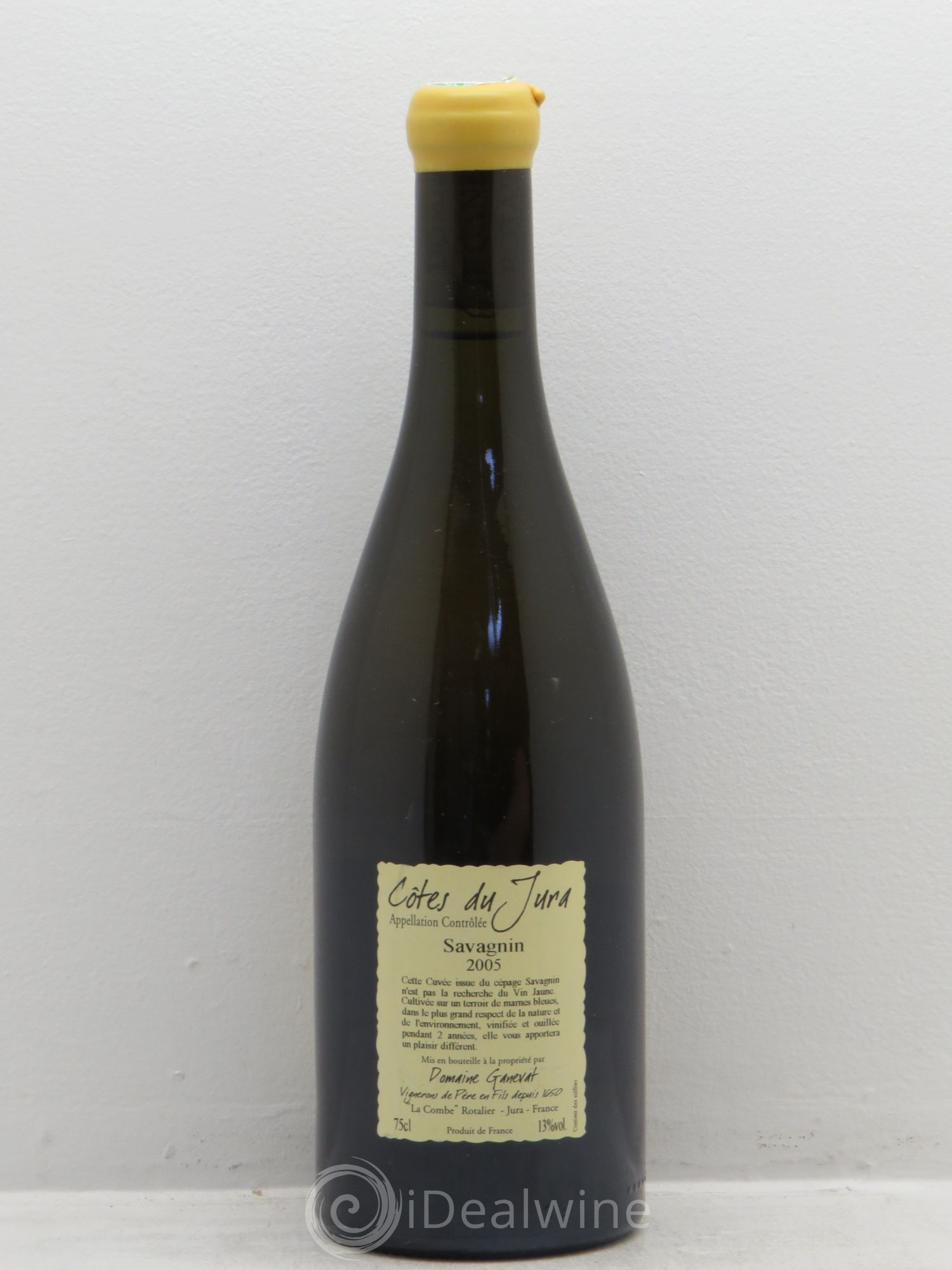 Côtes du Jura Savagnin Cuvée Privilège Domaine Ganevat 2005 - Posten von 1 Flasche - 1