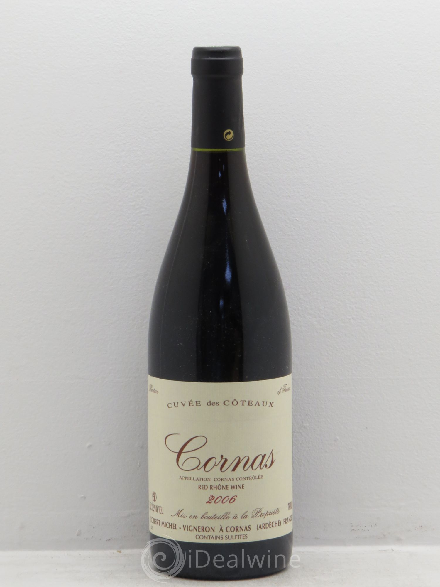 Cornas Cuvée des Coteaux Robert Michel 2006 - Lot de 1 bouteille - 0