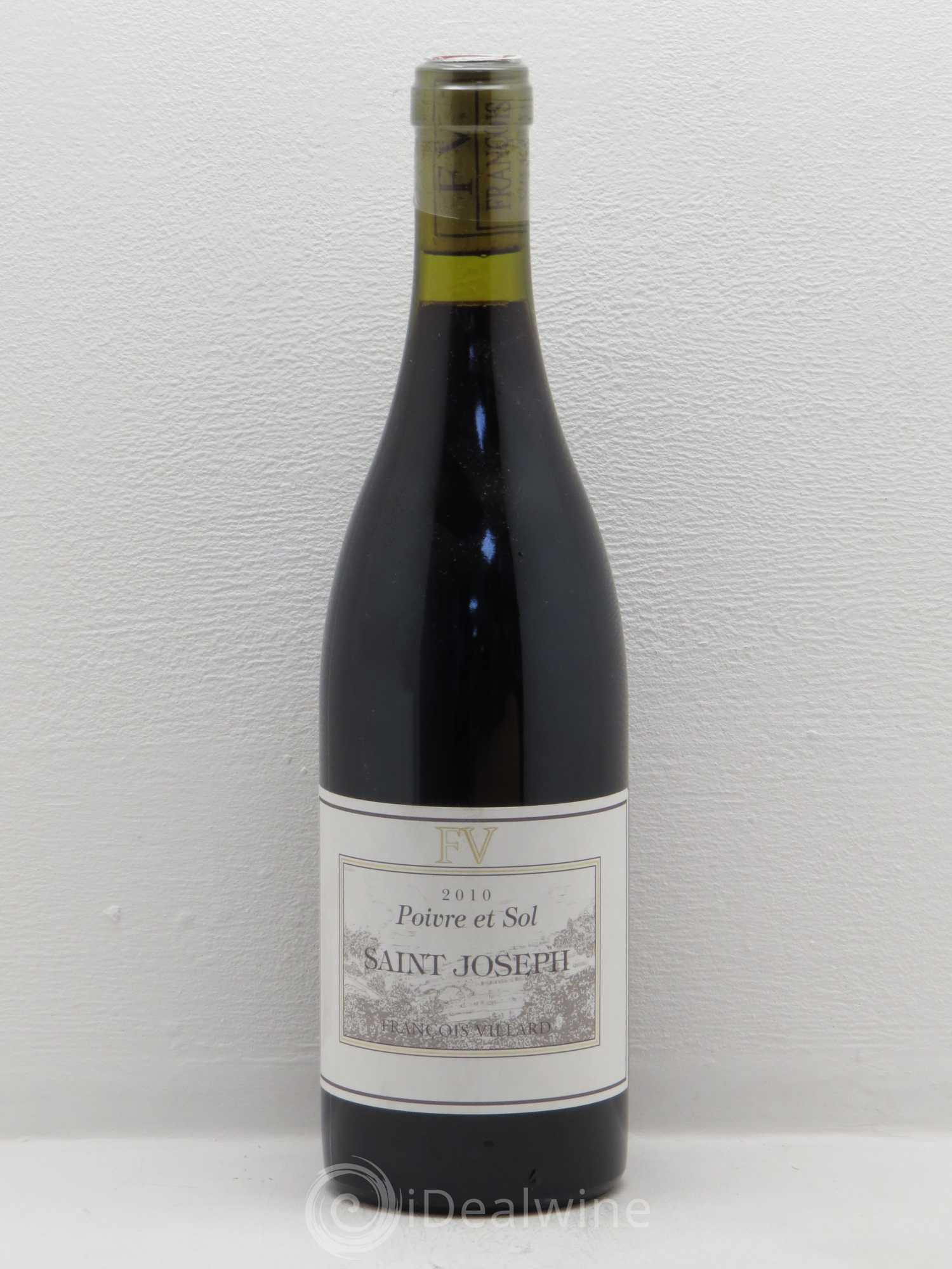 Saint-Joseph Poivre et Sol François Villard 2010 - Lot de 1 bouteille - 0