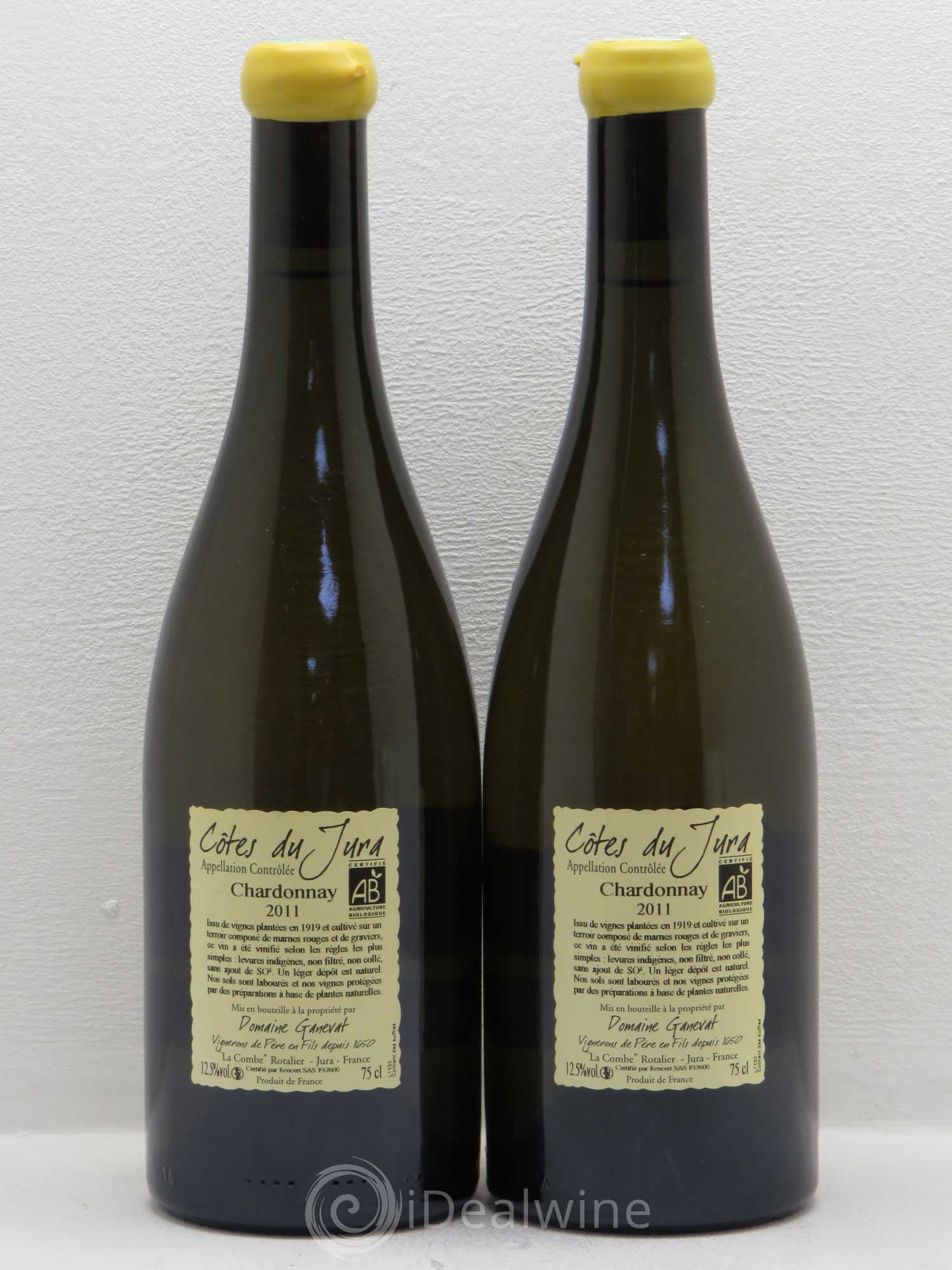 Côtes du Jura Les Grands Teppes Vieilles Vignes Jean-François Ganevat (Domaine) 2011 - Lot de 2 bouteilles - 1