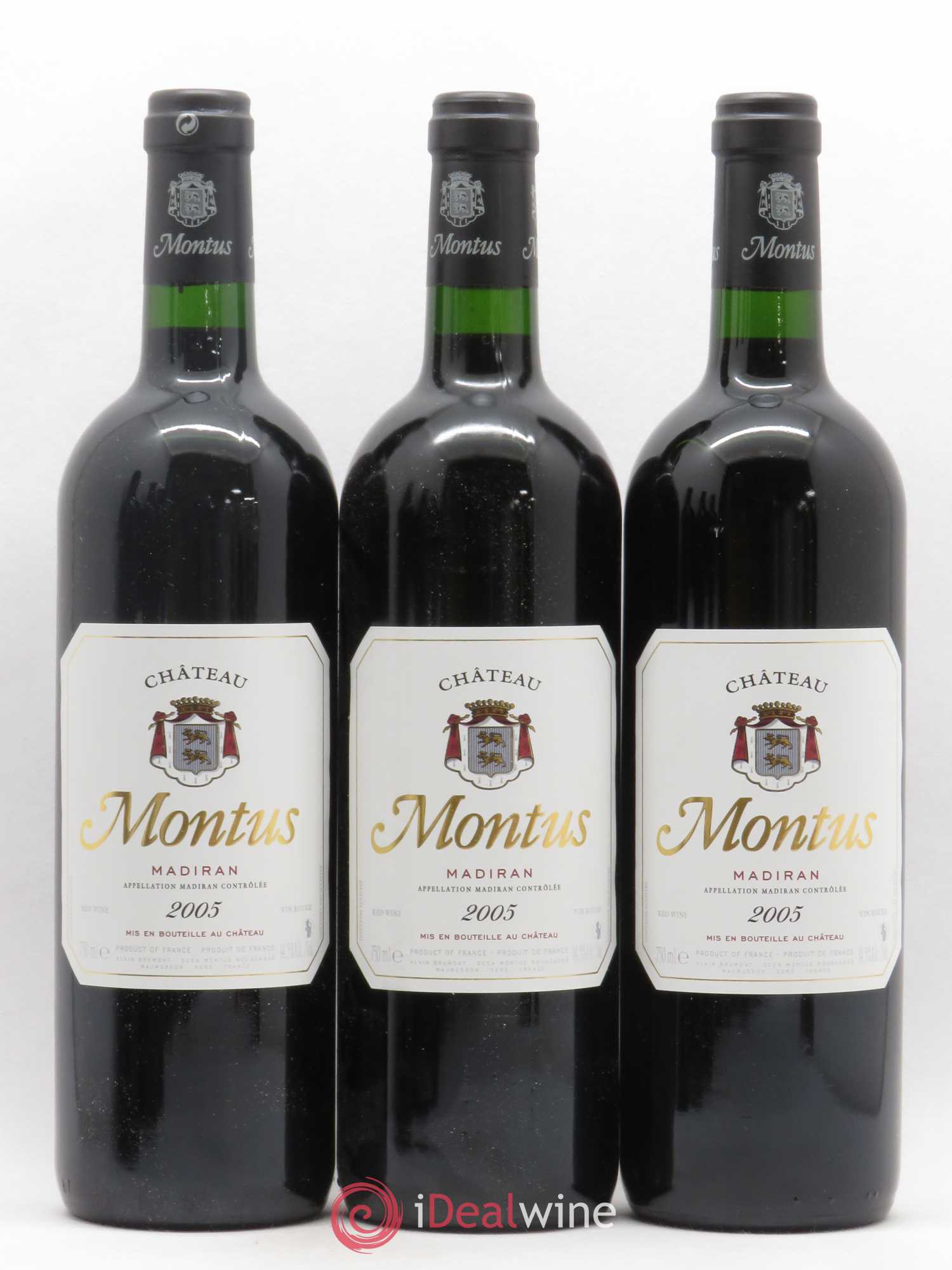 Madiran Château Montus Alain Brumont 2005 - Lot de 6 bouteilles - 1