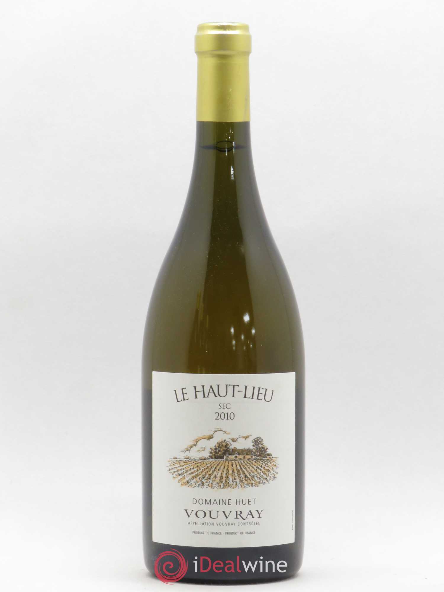 Vouvray Le Haut-Lieu Sec Domaine Huet 2010 - Lot de 1 bouteille - 0