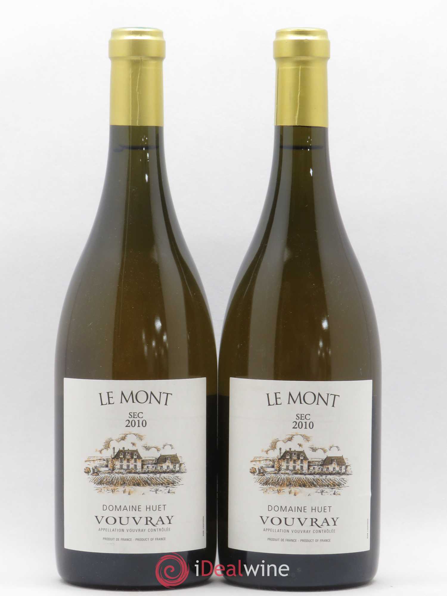 Vouvray Le Mont Sec Domaine Huet 2010 - Lot de 2 bouteilles - 0