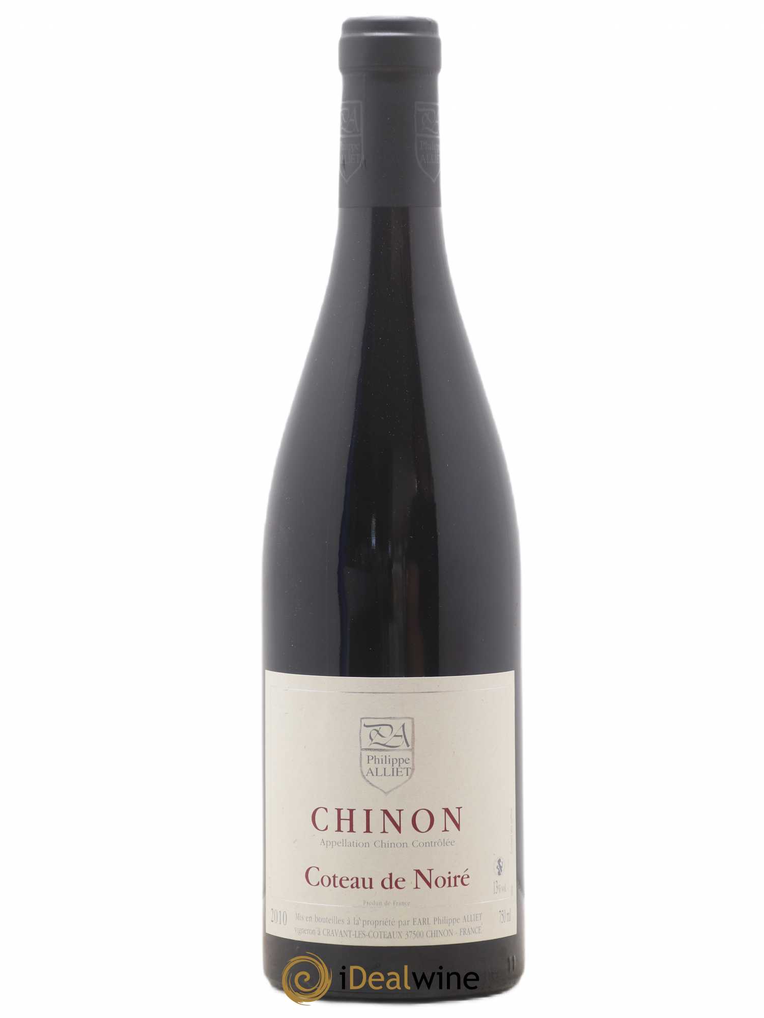 Chinon Coteau de Noiré Philippe Alliet 2010 - Lot de 1 bouteille - 0