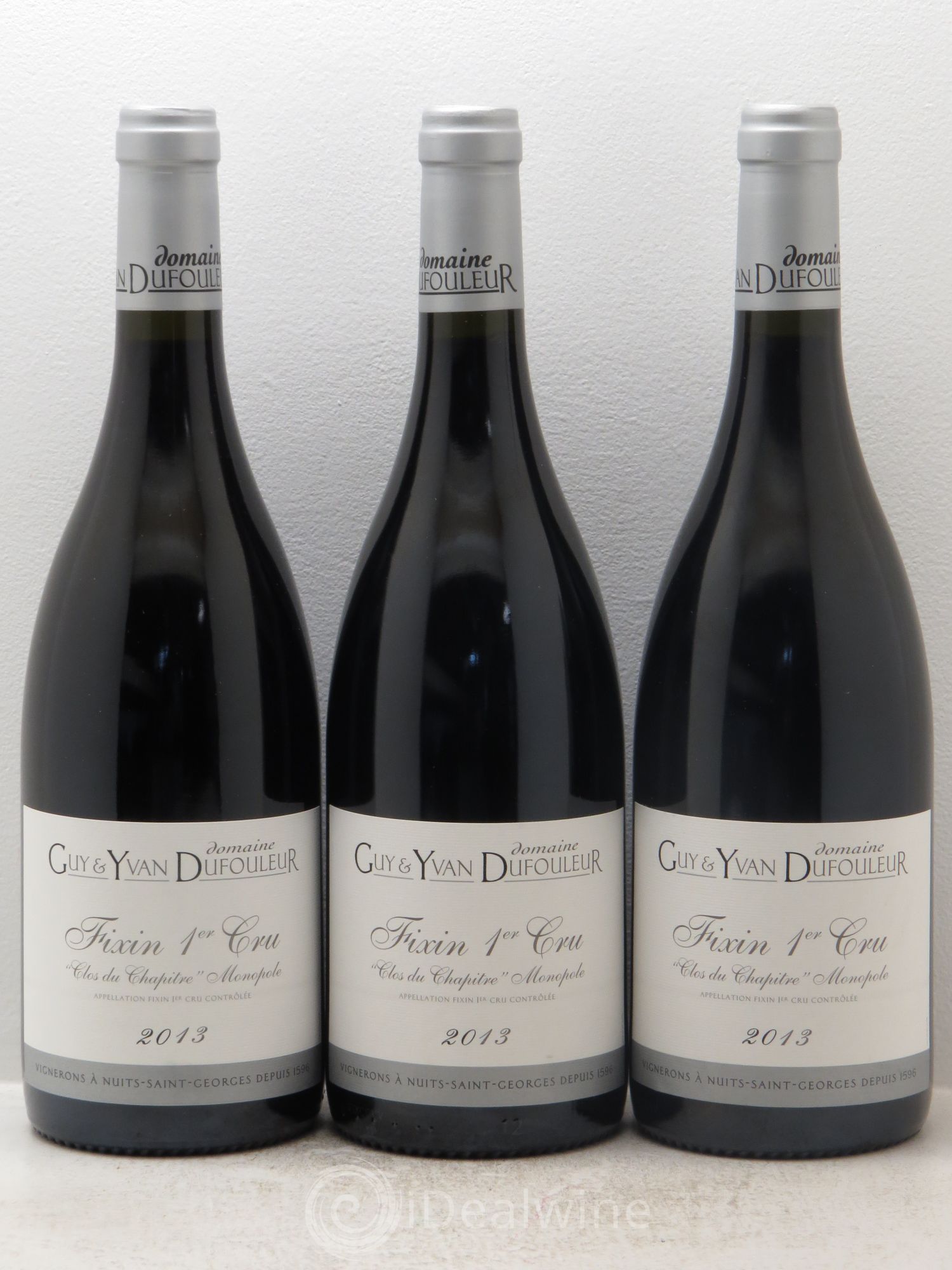 Fixin 1er Cru Domaine Guy et Ivan Dufouleur 2013 - Posten von 3 Flaschen - 0