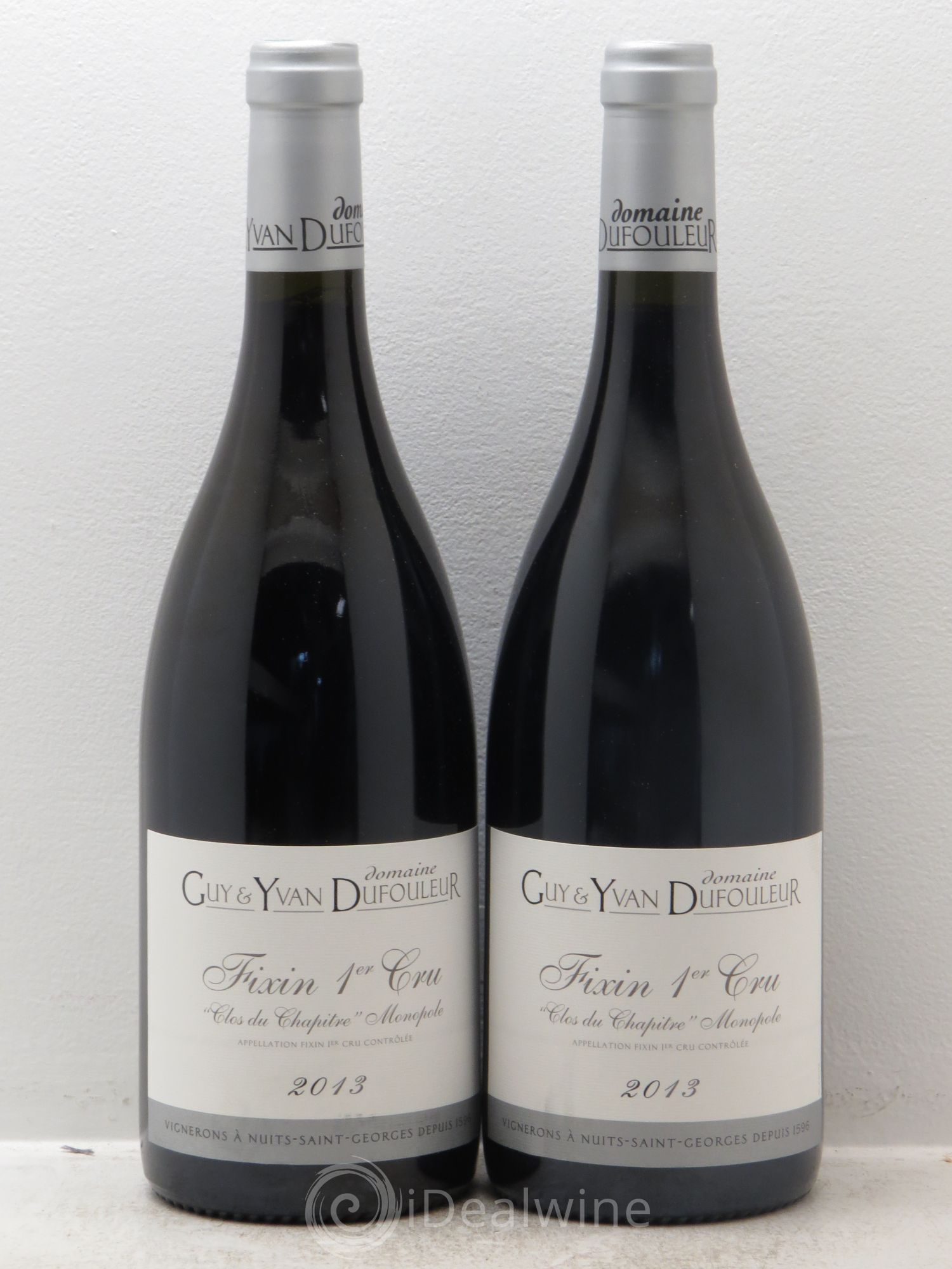 Fixin 1er Cru Domaine Guy et Ivan Dufouleur 2013 - Posten von 2 Flaschen - 0