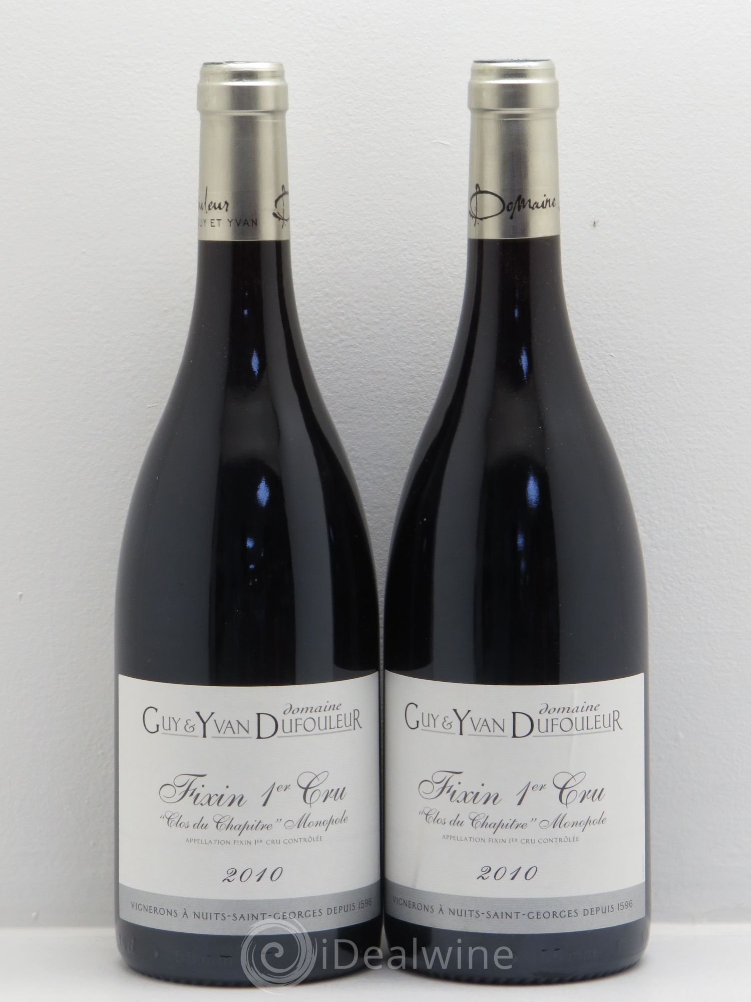 Fixin 1er Cru Domaine Guy et Ivan Dufouleur 2010 - Posten von 2 Flaschen - 0