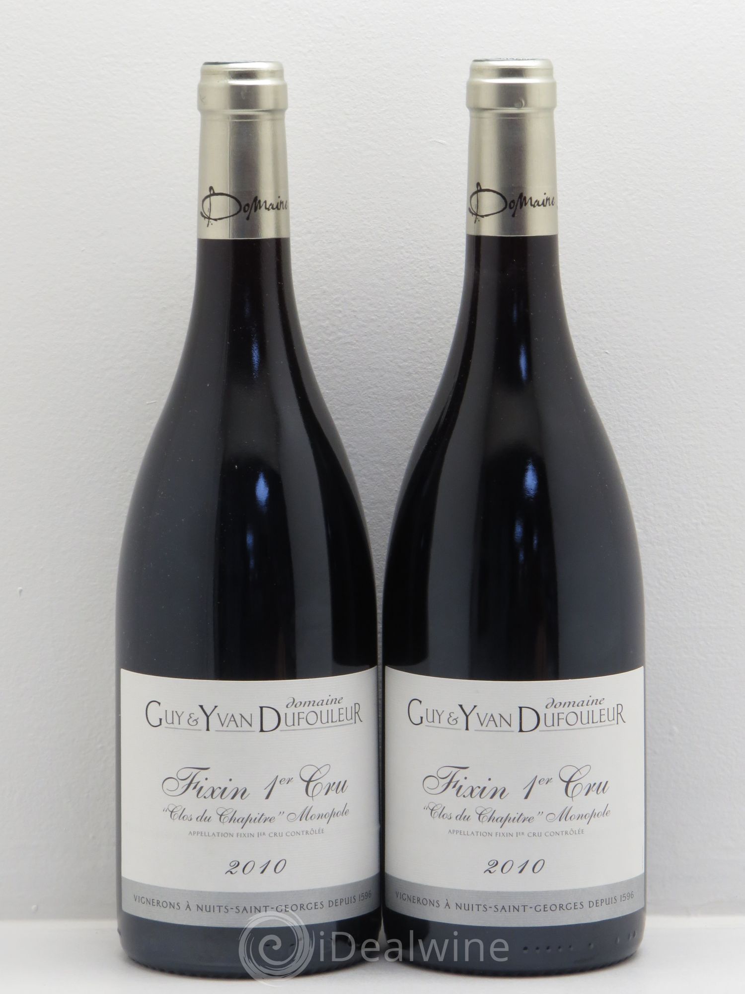 Fixin 1er Cru Domaine Guy et Ivan Dufouleur 2010 - Posten von 2 Flaschen - 0