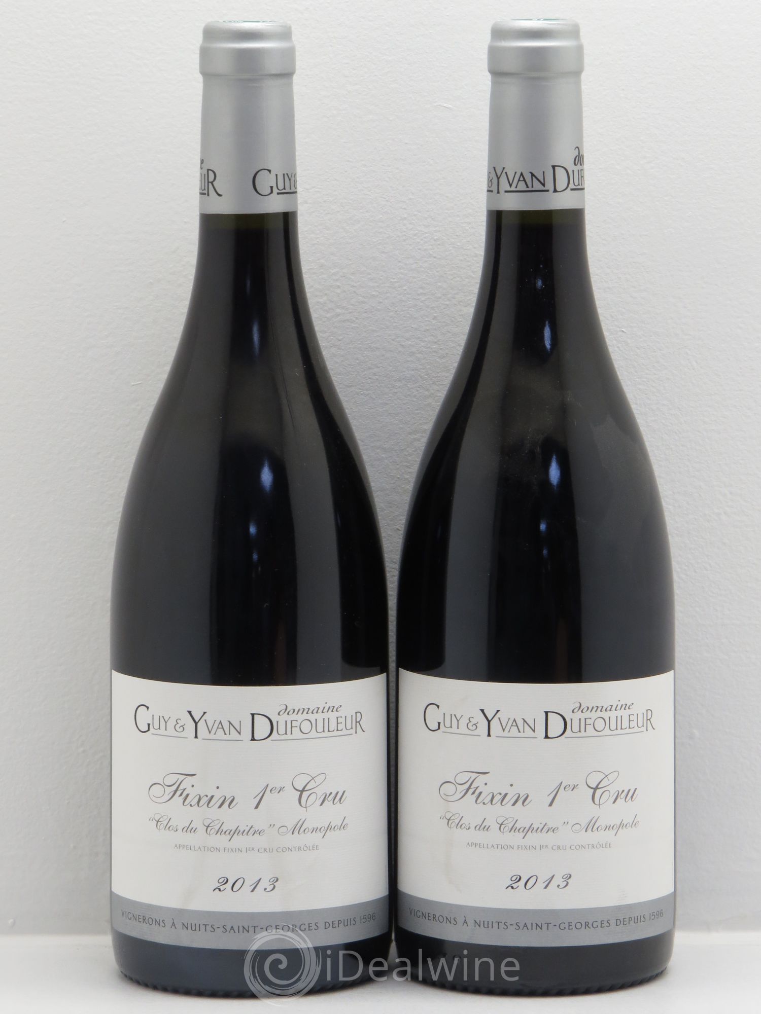 Fixin 1er Cru Domaine Guy et Ivan Dufouleur (sans prix de réserve) 2013 - Posten von 2 Flaschen - 0