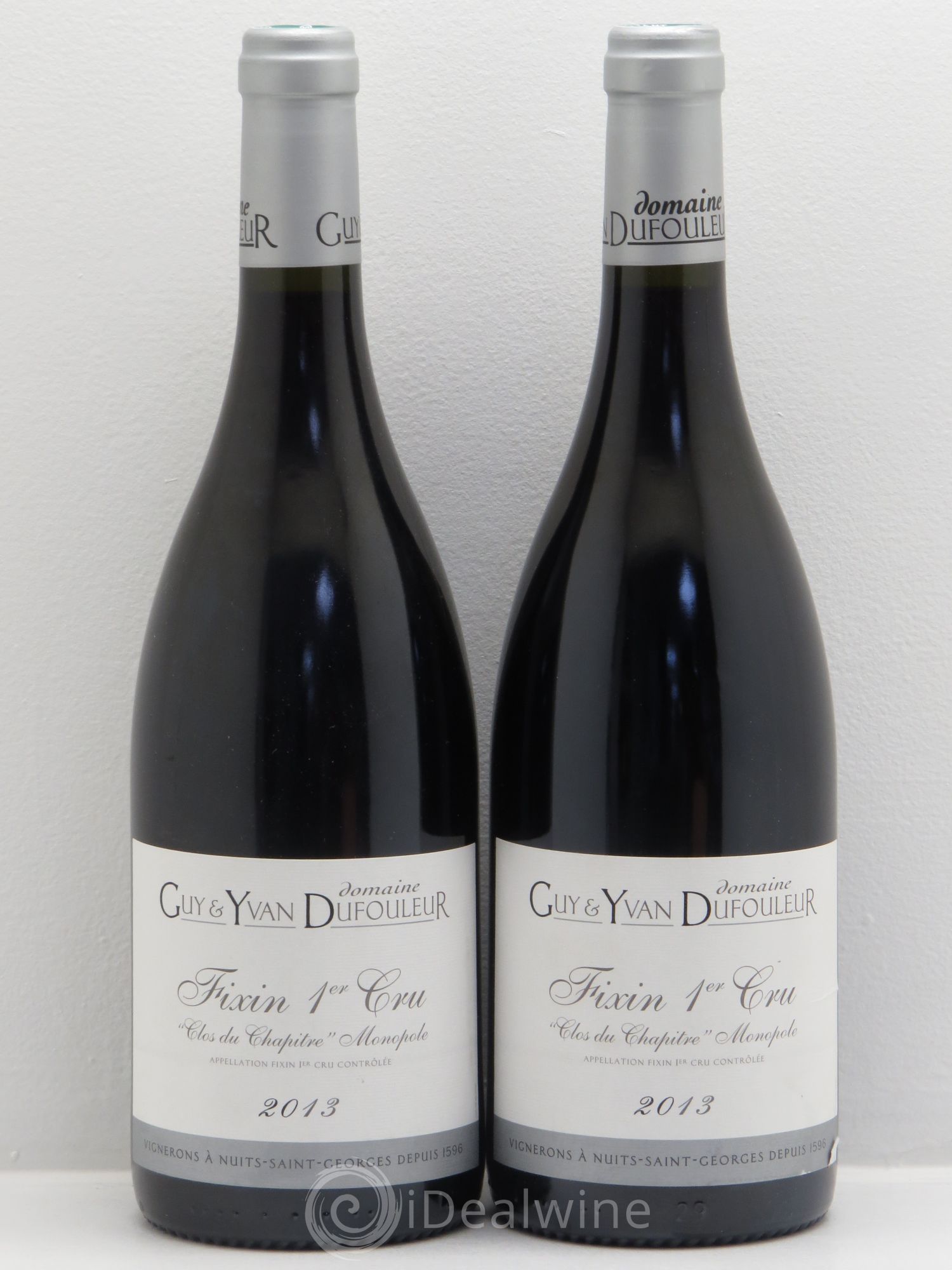 Fixin 1er Cru Domaine Guy et Ivan Dufouleur (sans prix de réserve) 2013 - Posten von 2 Flaschen - 0