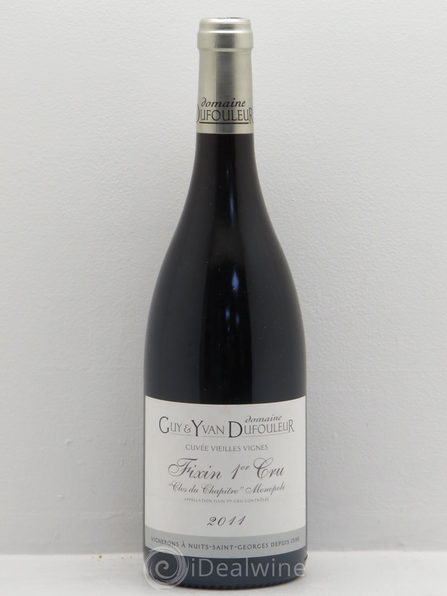 Fixin 1er Cru Cuvée vieilles vignes -Domaine Guy et Ivan Dufouleur 2012 - Posten von 1 Flasche - 0