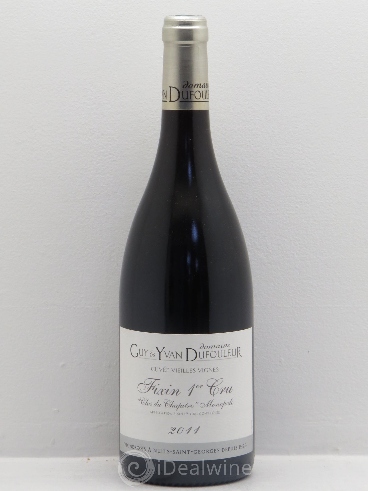 Fixin 1er Cru Cuvée vieilles vignes -Domaine Guy et Ivan Dufouleur 2012 - Posten von 1 Flasche - 0