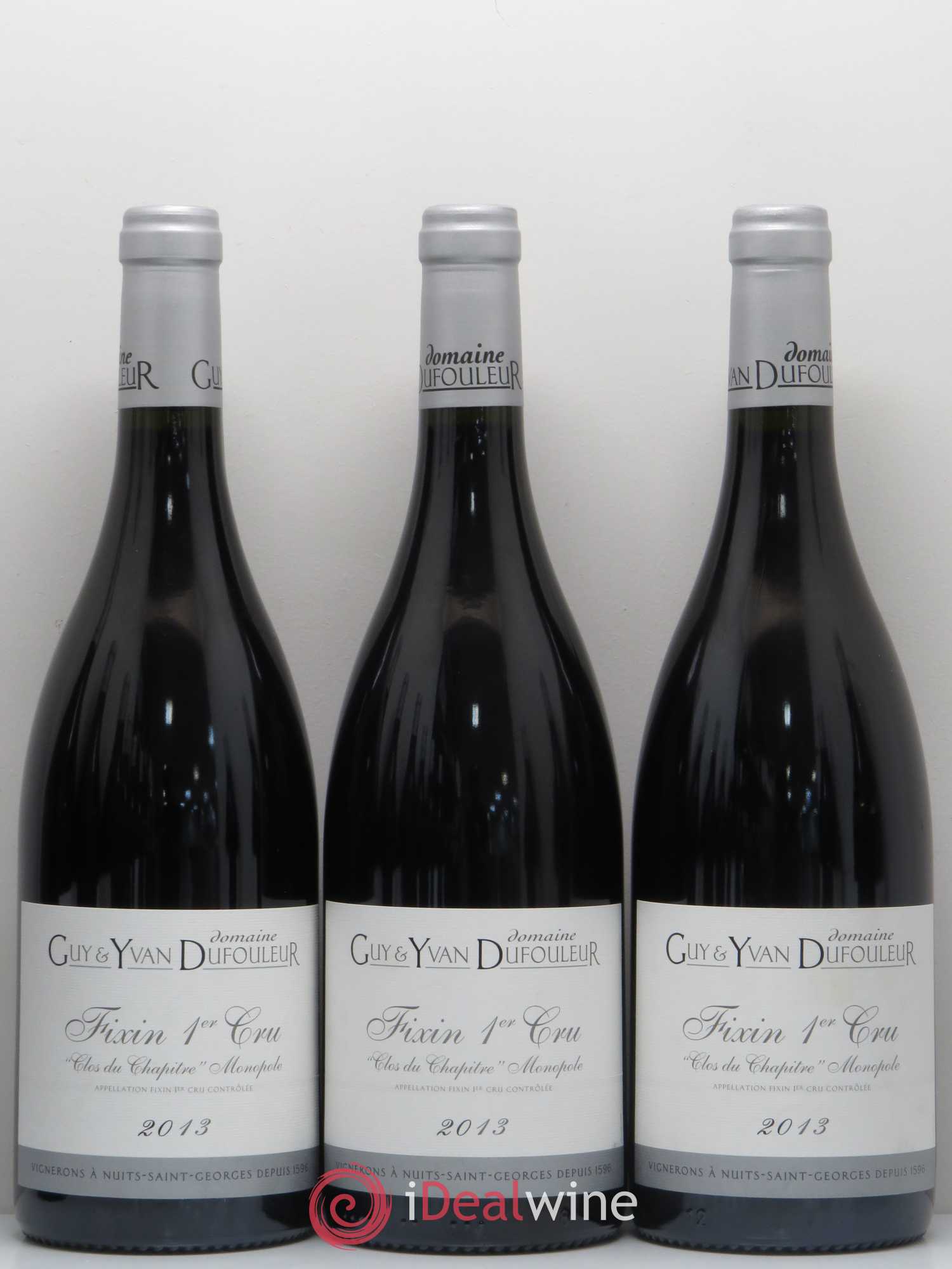Fixin 1er Cru Clos du Chapitre Domaine Dufouleur 2013 - Posten von 12 Flaschen - 4