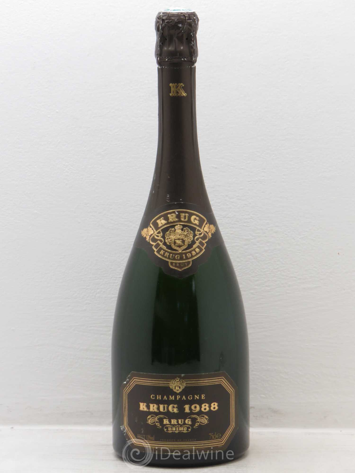 Vintage Krug 1988 - Lot de 1 bouteille - 0
