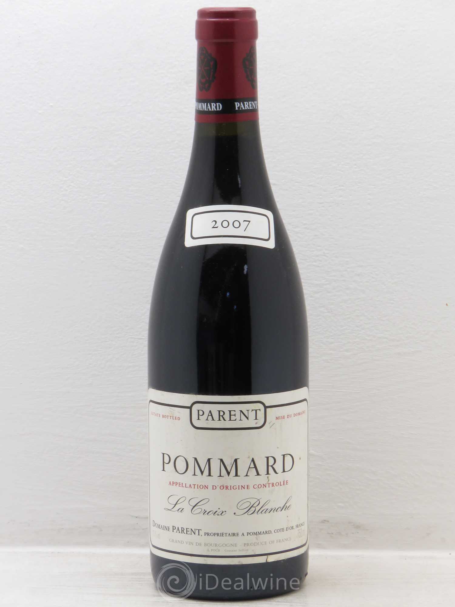 Pommard Les Croix Blanches - Domaine Parent 2007 - Posten von 1 Flasche - 0