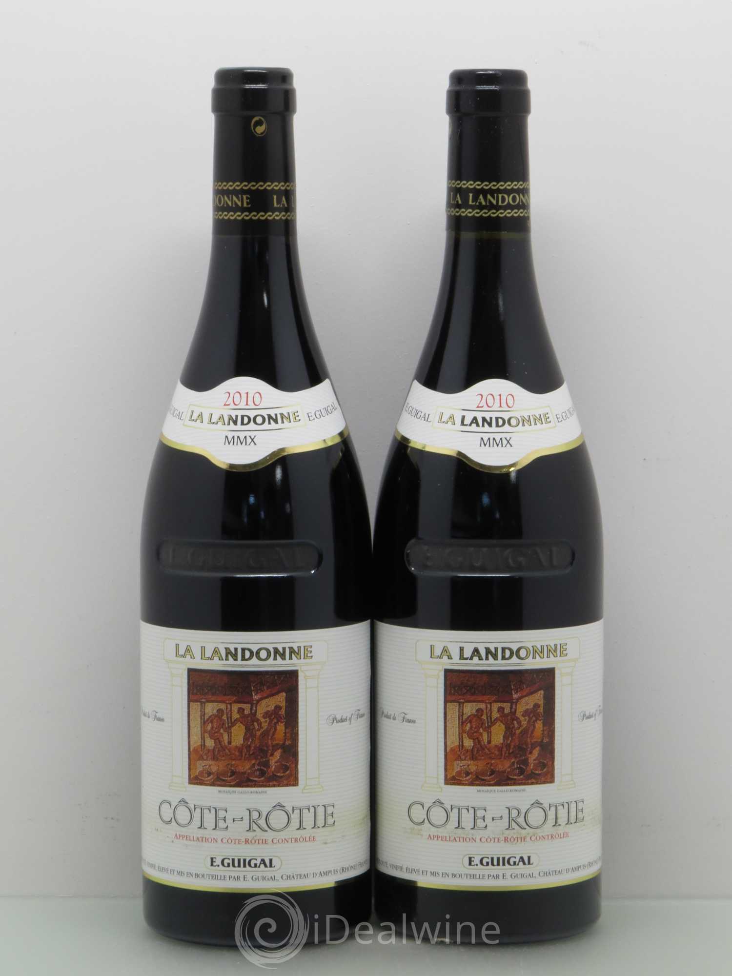 Côte-Rôtie La Landonne Guigal 2010 - Lot de 2 bouteilles - 0