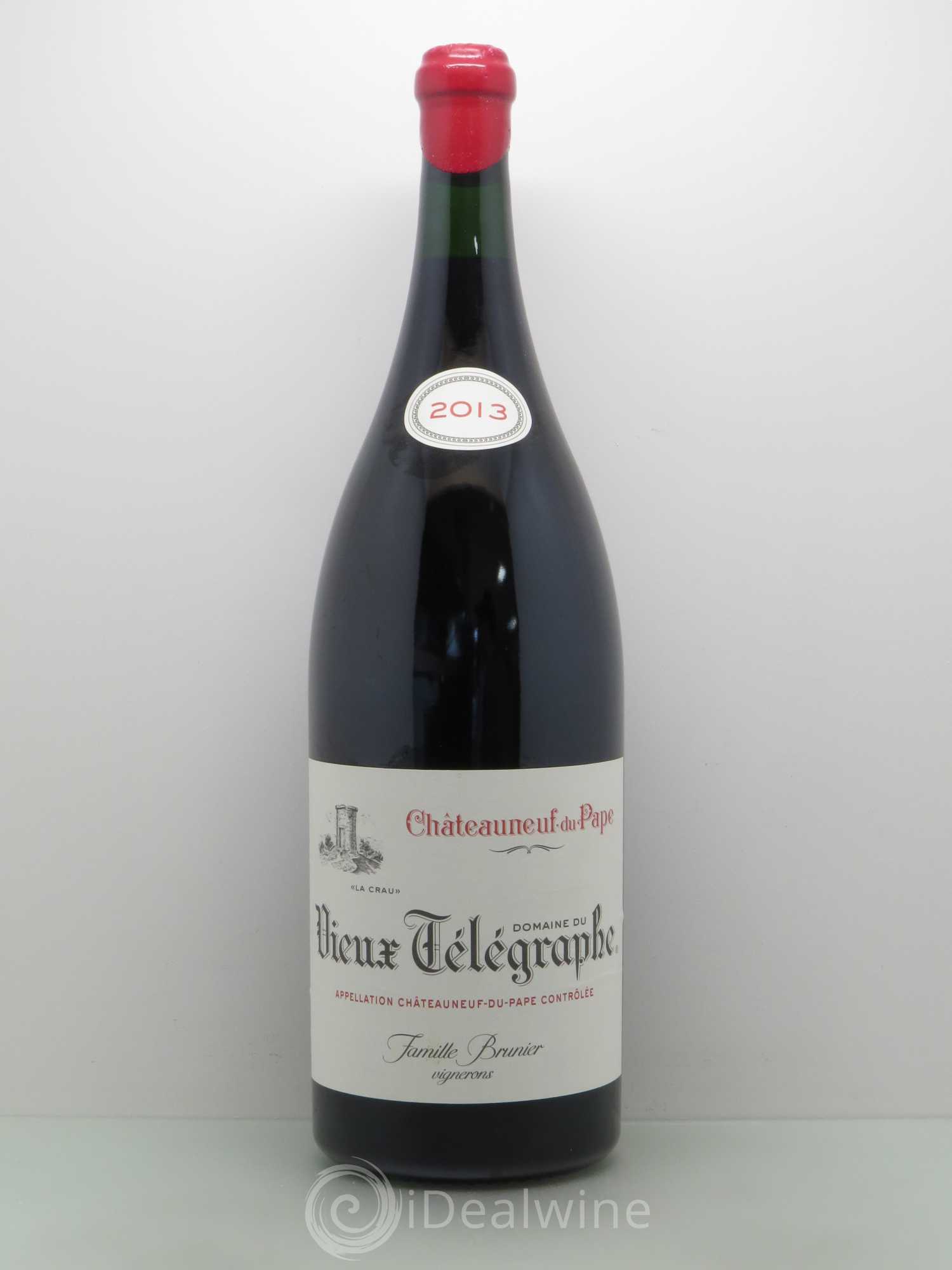 Châteauneuf-du-Pape Vieux Télégraphe (Domaine du) Vignobles Brunier 2013 - Lot de 1 jeroboam - 0