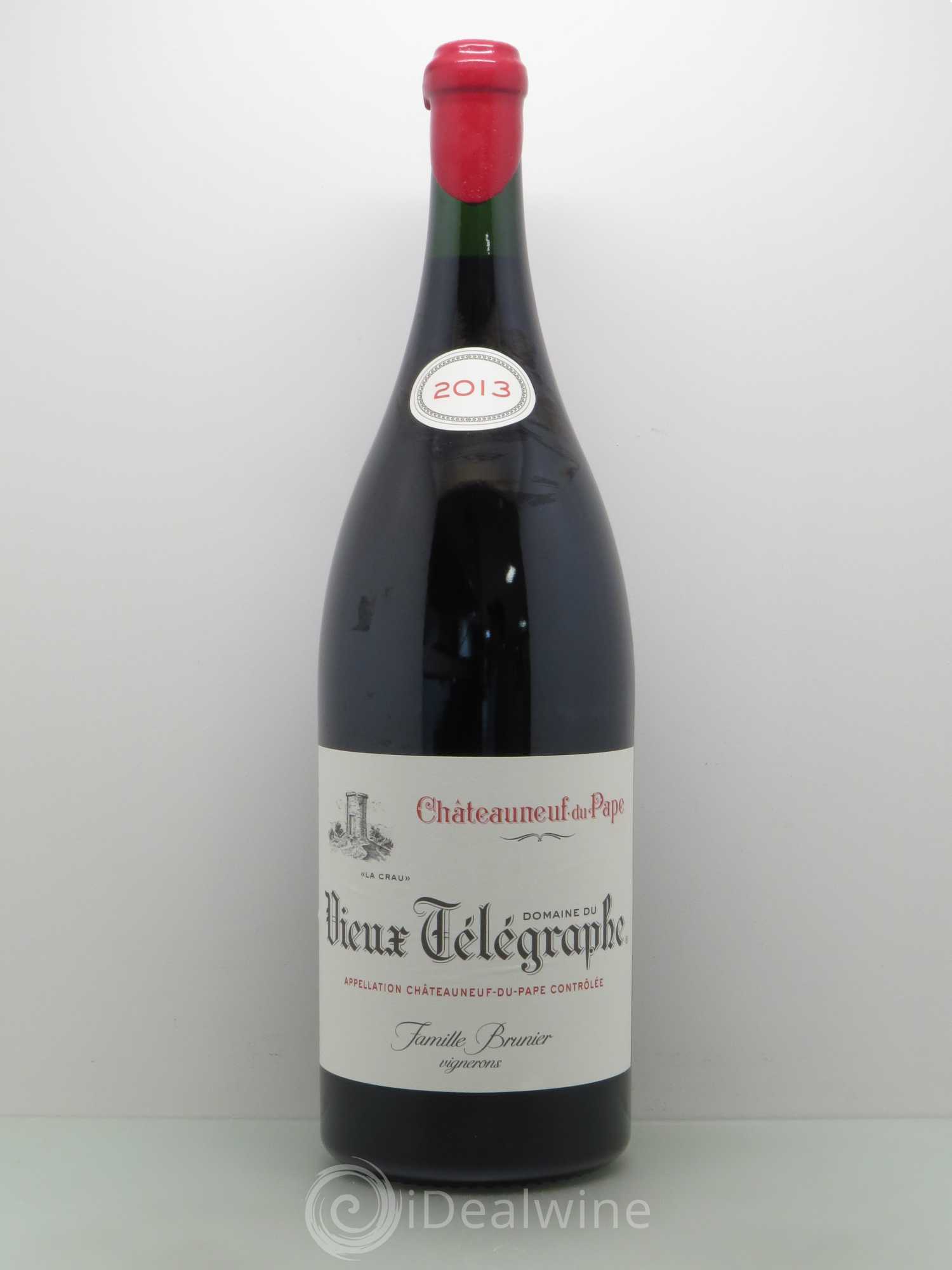 Châteauneuf-du-Pape Vieux Télégraphe (Domaine du) Vignobles Brunier 2013 - Lot de 1 jeroboam - 0