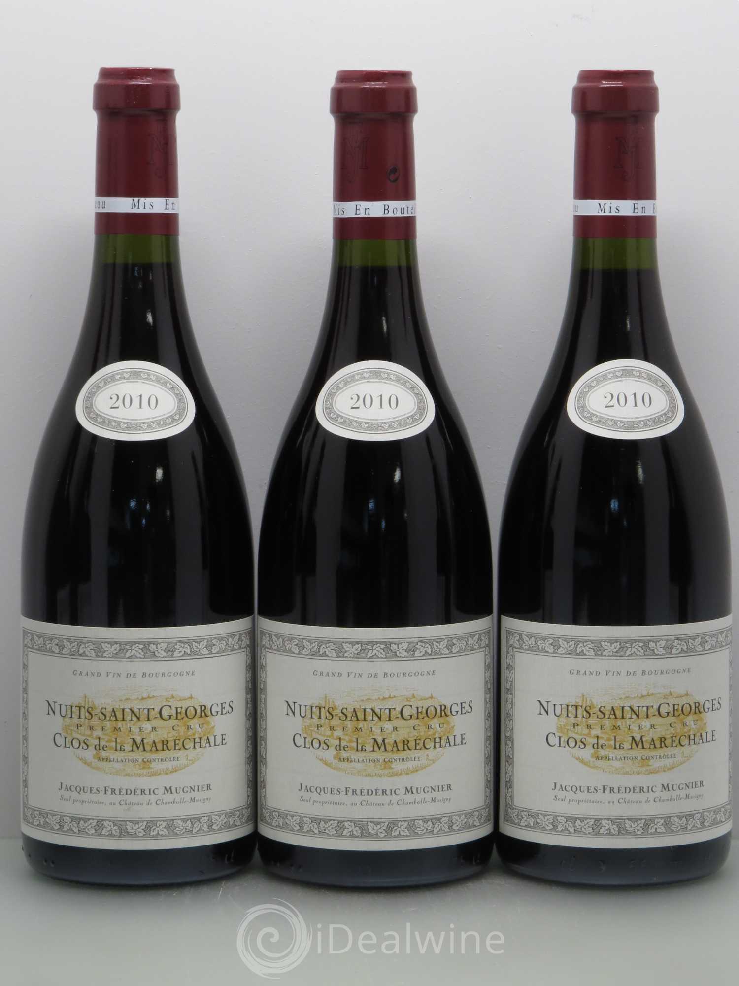 Nuits-Saint-Georges 1er Cru Clos de La Maréchale Jacques-Frédéric Mugnier 2010 - Lot de 12 bouteilles - 3