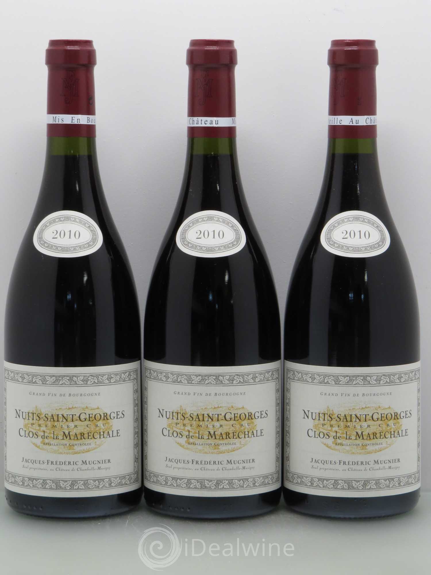Nuits-Saint-Georges 1er Cru Clos de La Maréchale Jacques-Frédéric Mugnier 2010 - Lot de 12 bouteilles - 4