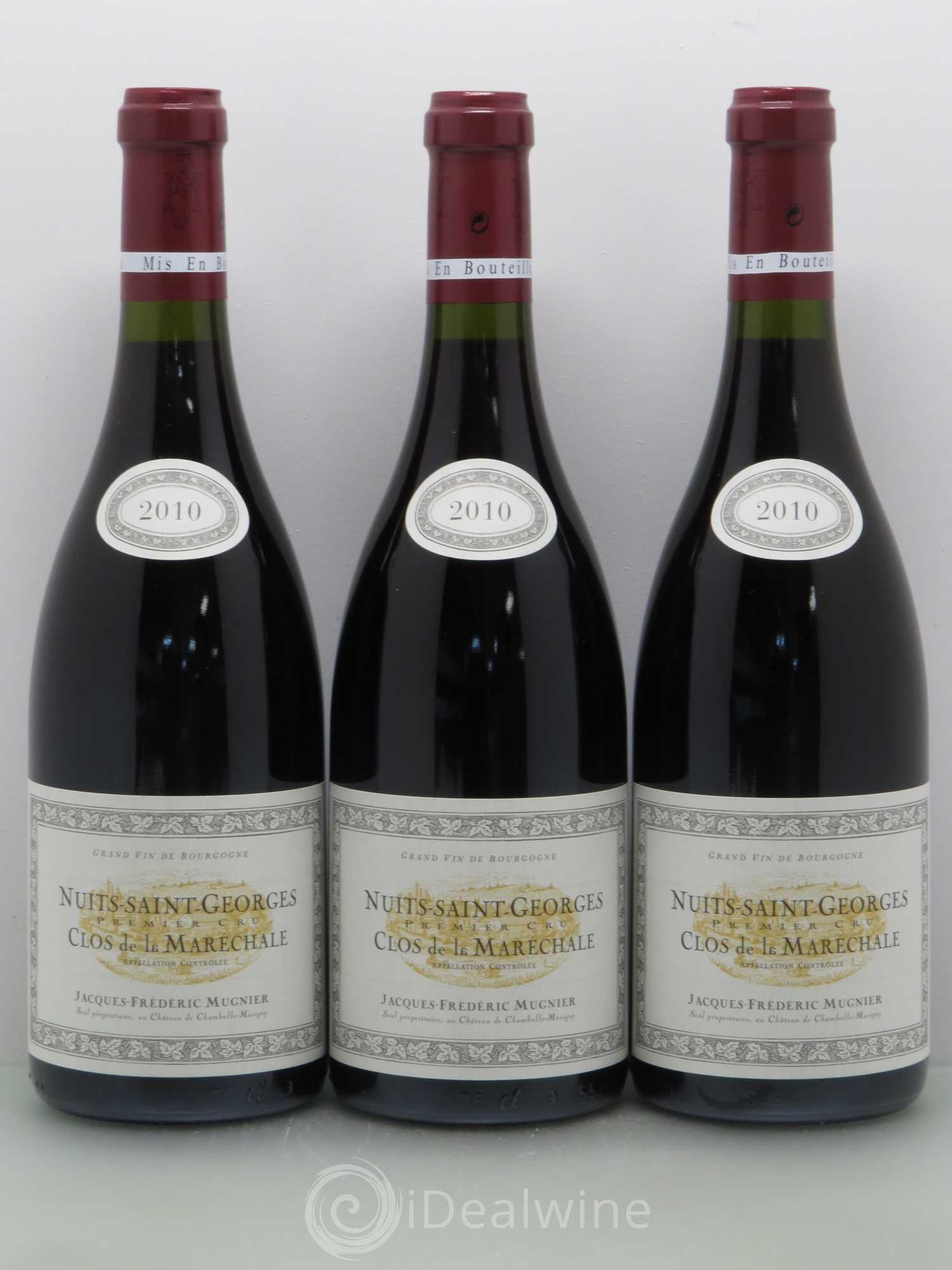 Nuits-Saint-Georges 1er Cru Clos de La Maréchale Jacques-Frédéric Mugnier 2010 - Lot de 12 bouteilles - 4